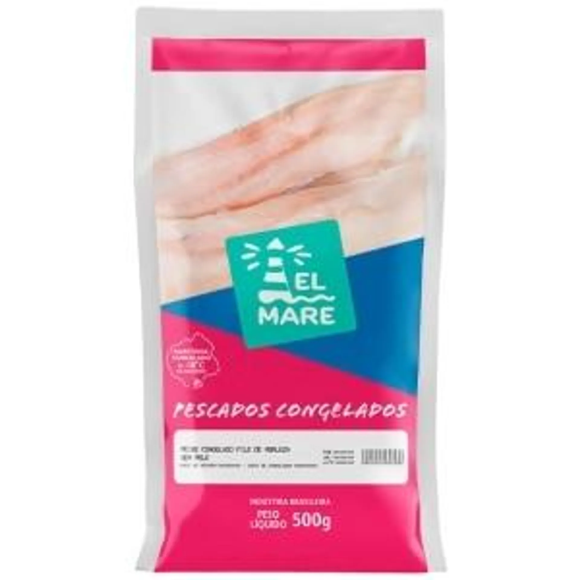 Filé de Merluza El Mare 500g