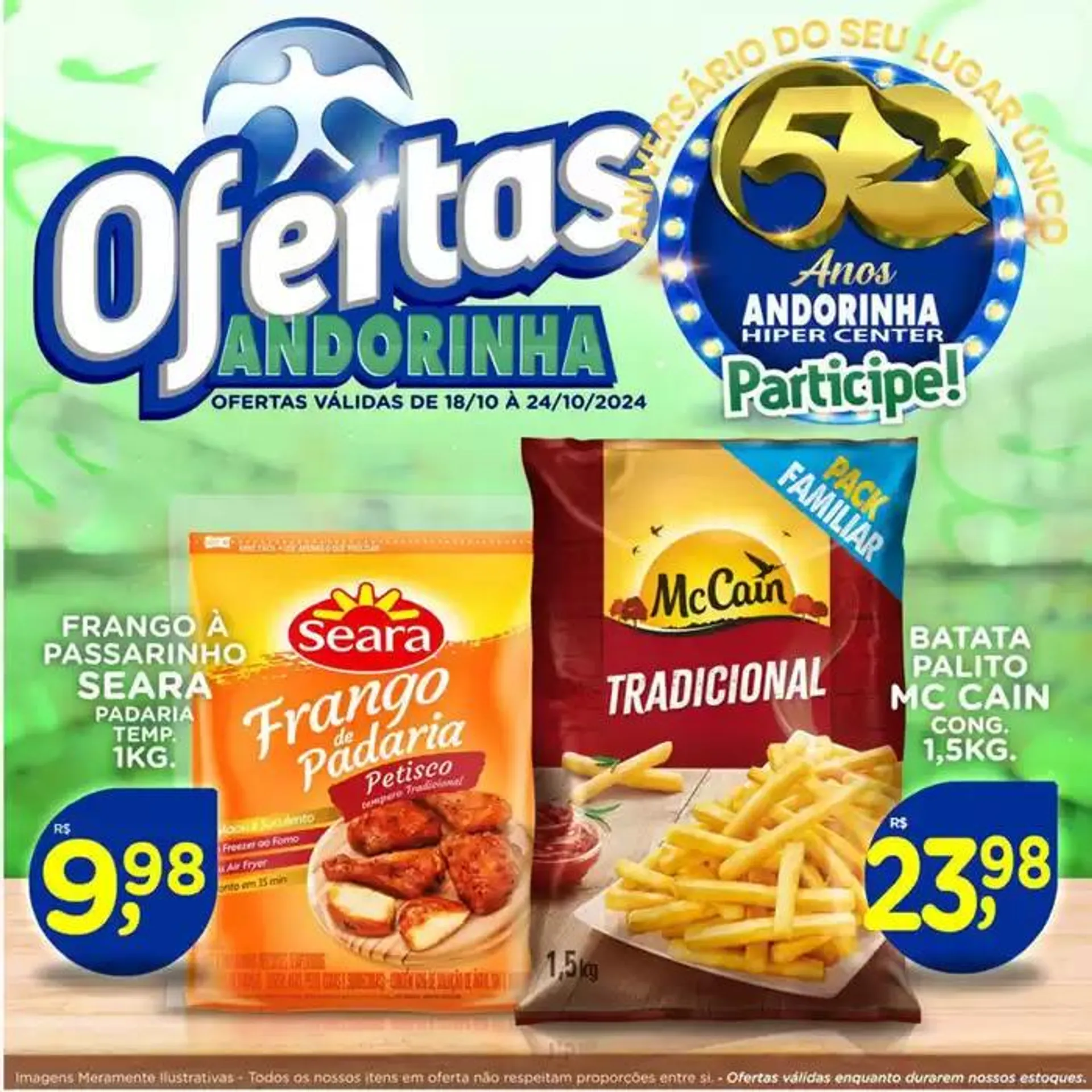 Encarte de Andorinha Hipermercado OFERTAS 18 de outubro até 24 de outubro 2024 - Pagina 21