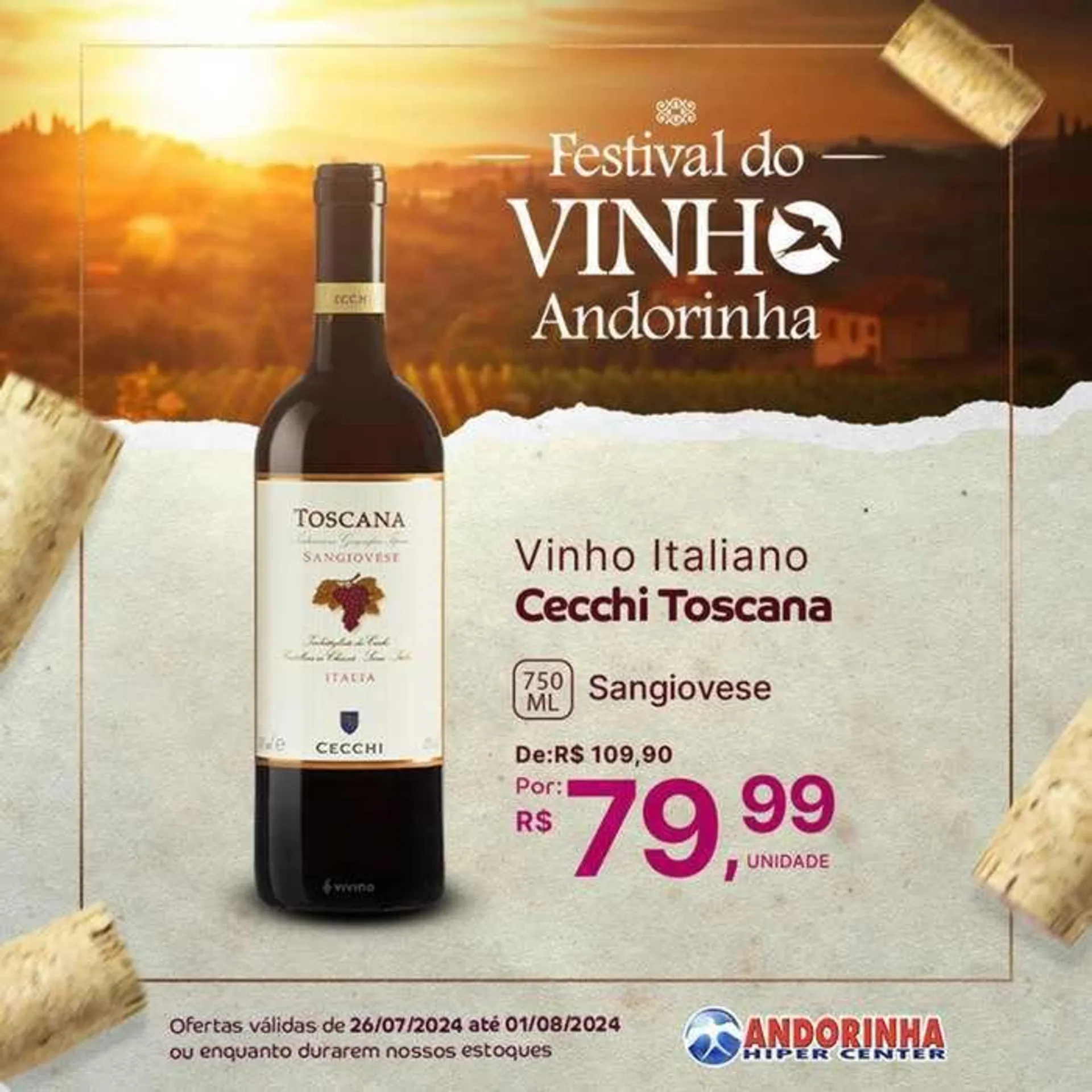 Andorinha Hipermercado Ofertas de Vinho - 8