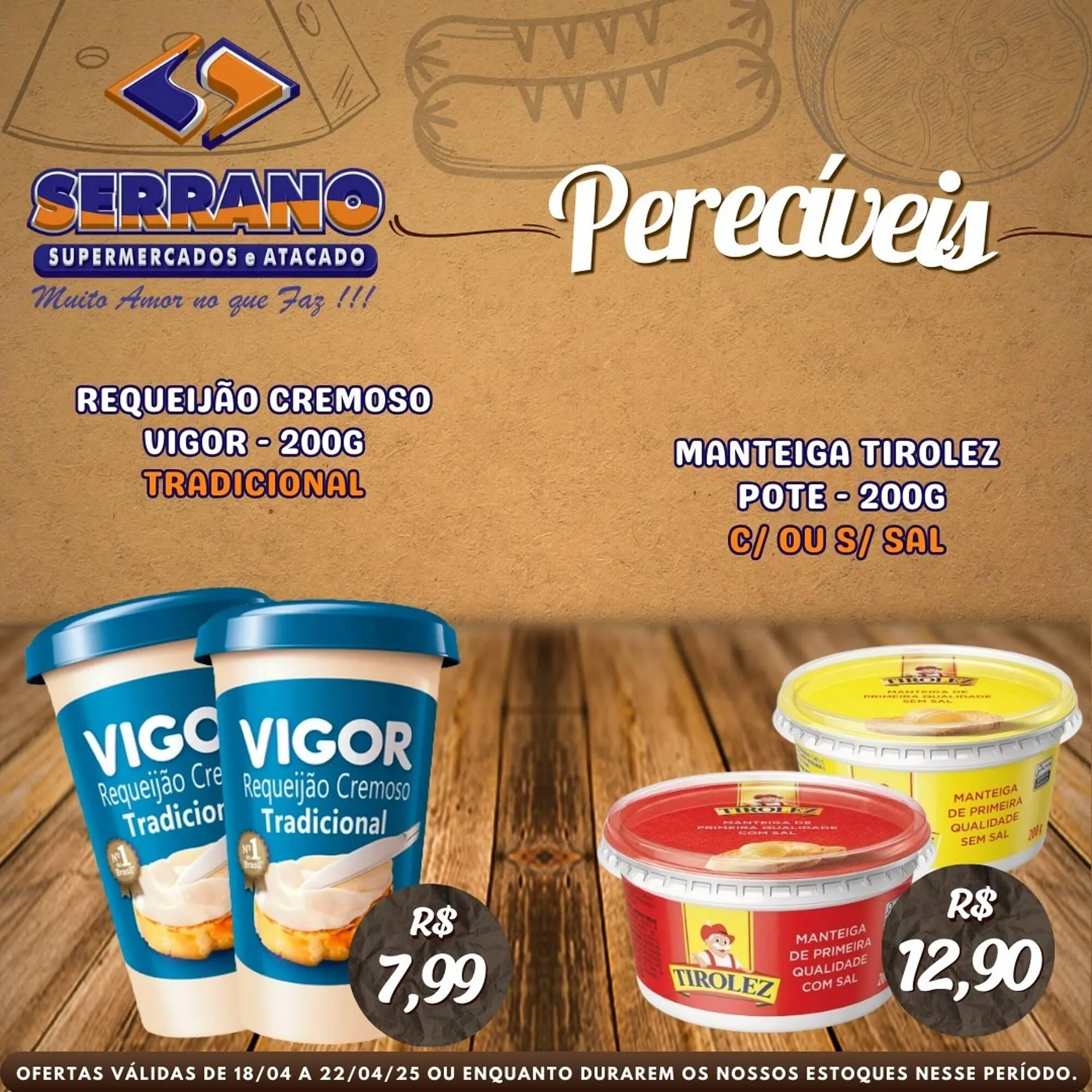 Encarte de Catálogo Serrano Supermercado 22 de abril até 25 de abril 2025 - Pagina 2