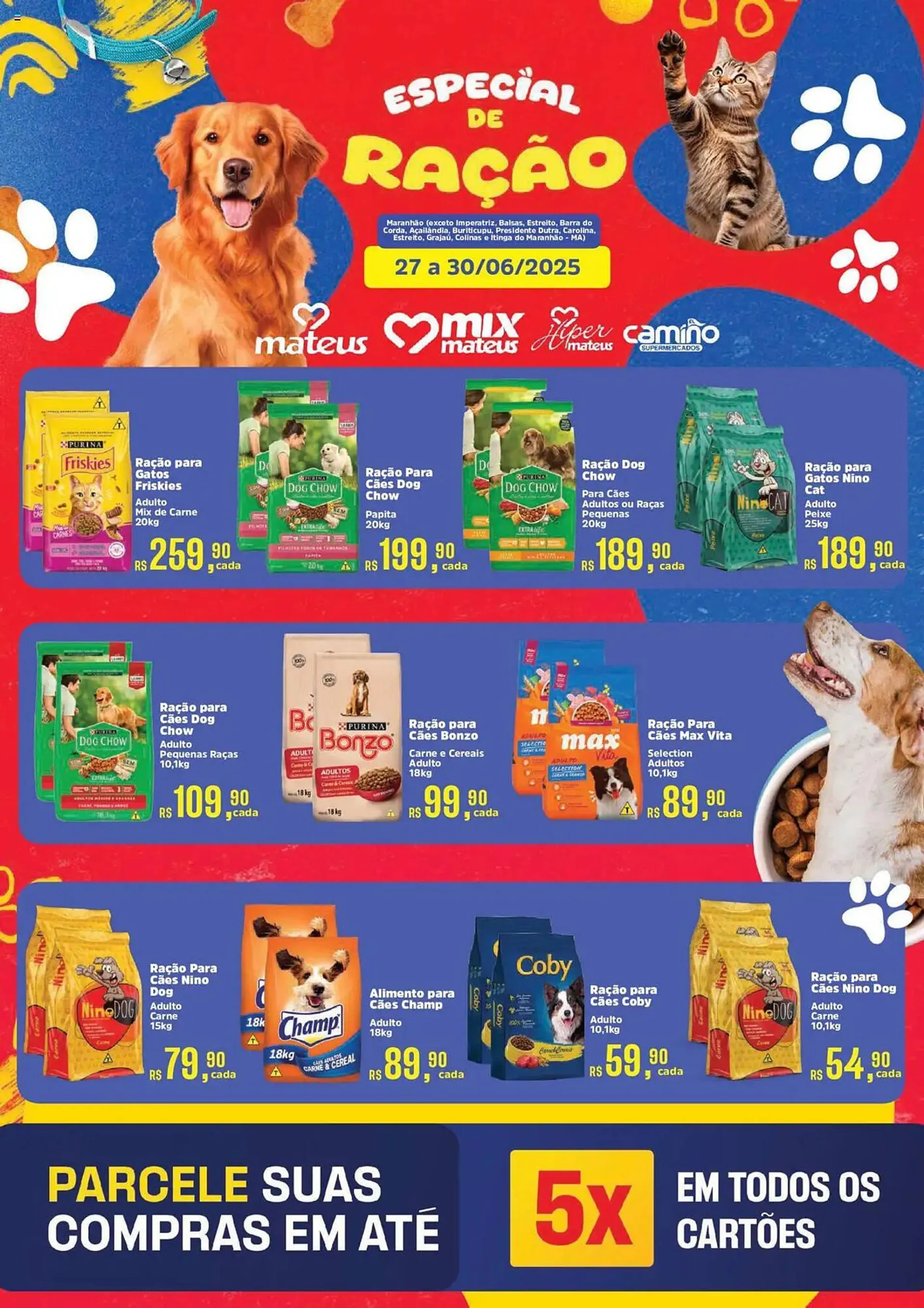 Encarte de Catálogo Supermercados Mateus 27 de junho até 30 de junho 2025 - Pagina 1