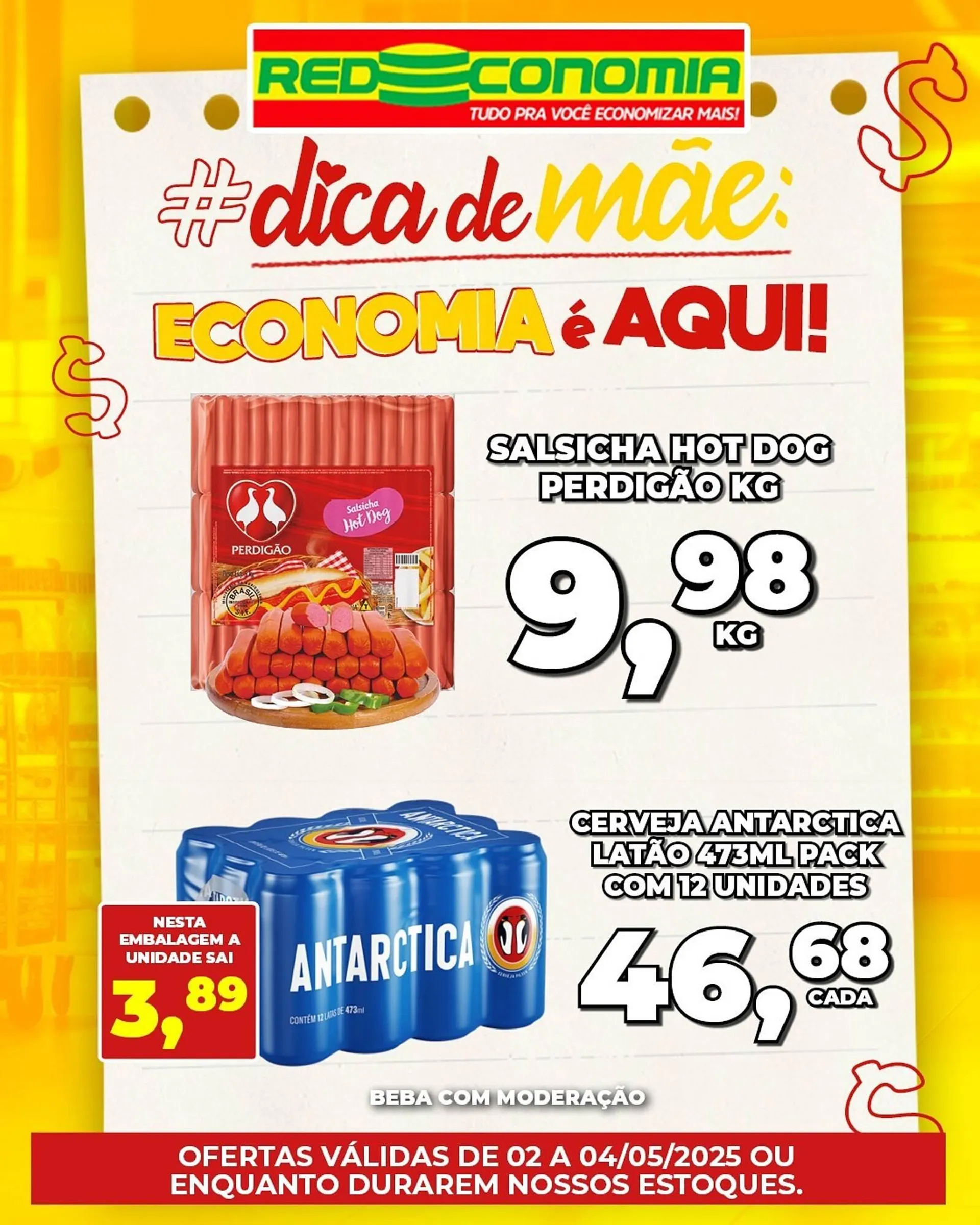 Encarte de Catálogo Rede Economia 2 de maio até 4 de maio 2025 - Pagina 5