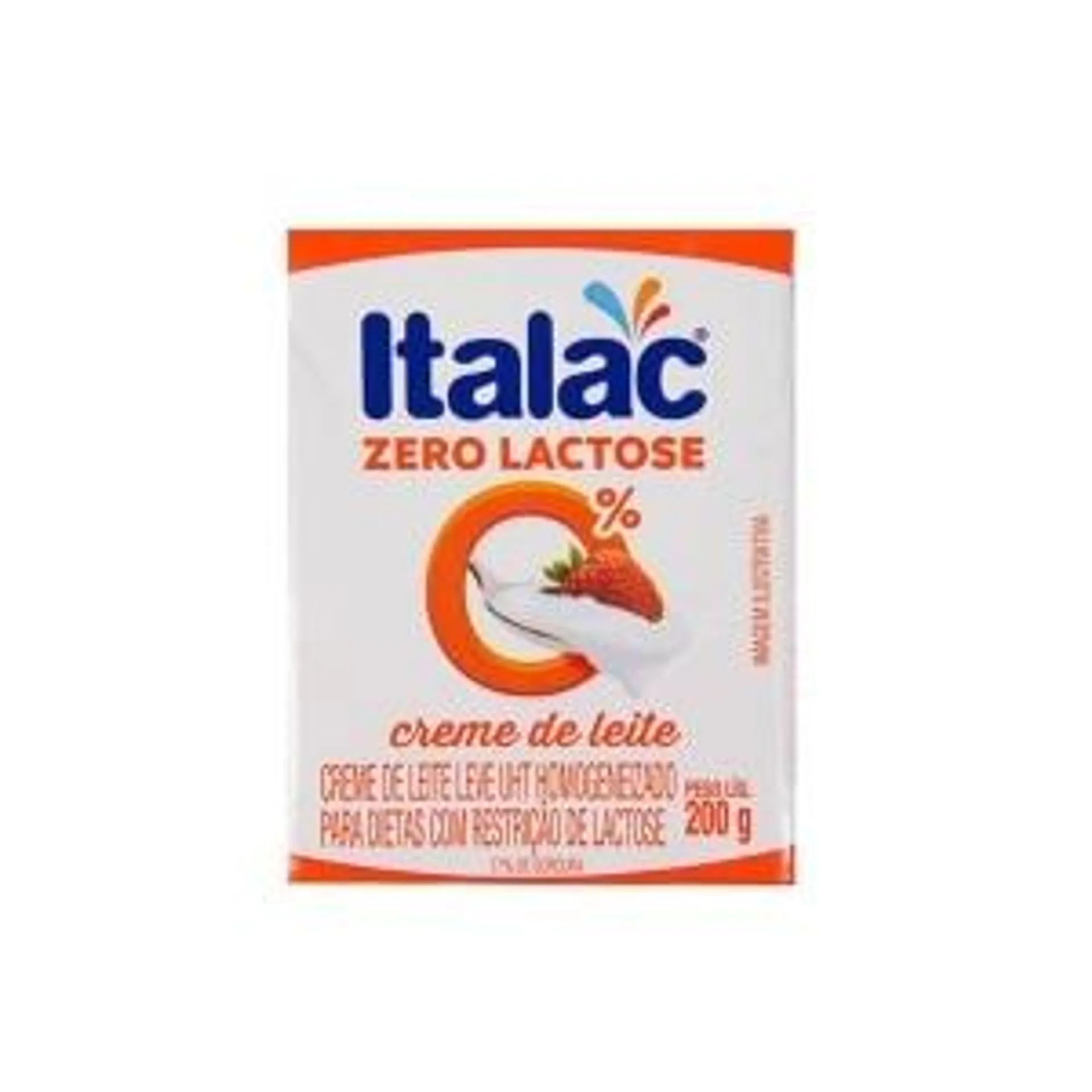 Creme de Leite Italac Zero Lactose 200g