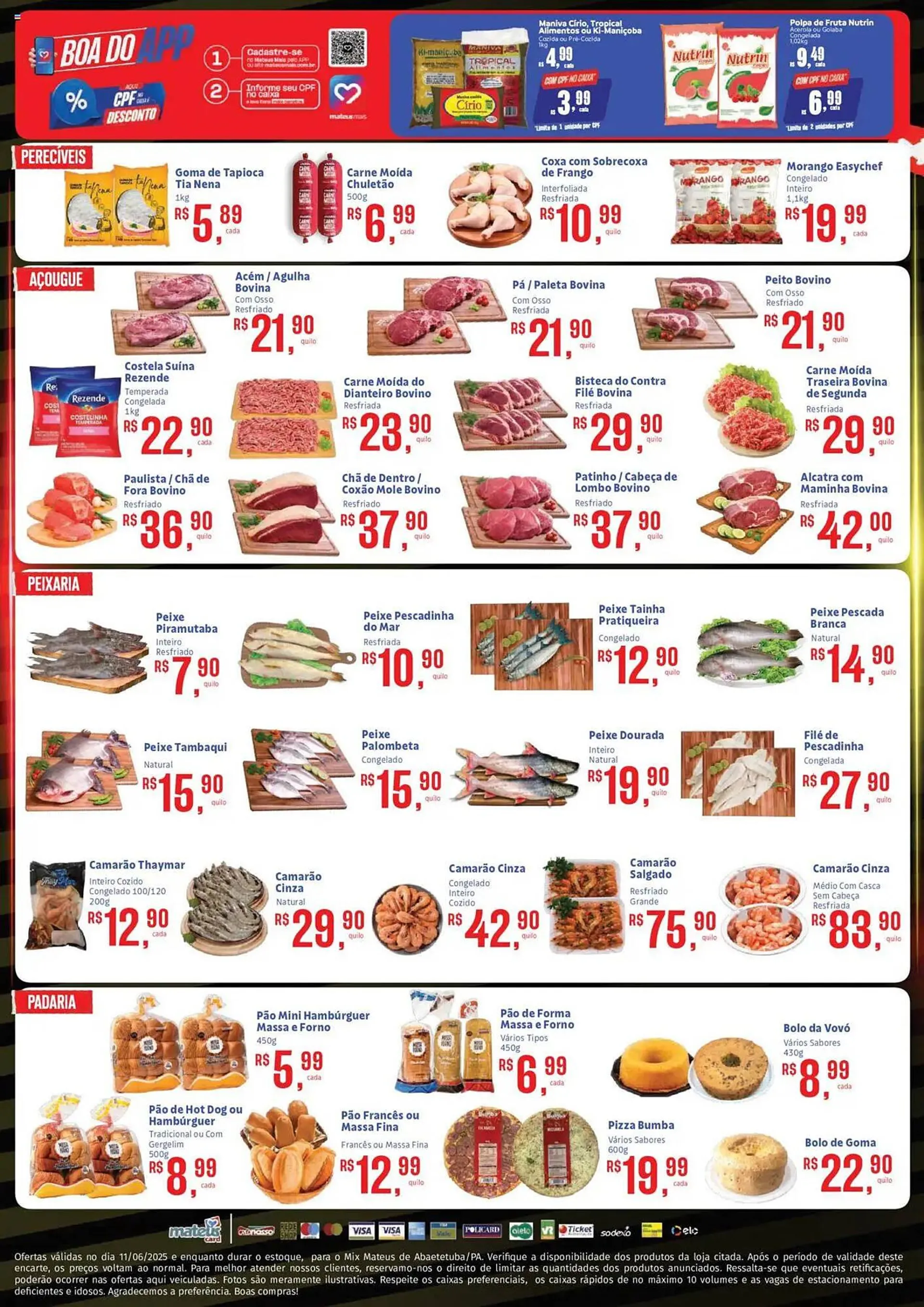 Encarte de Catálogo Supermercados Mateus 11 de junho até 12 de junho 2025 - Pagina 2