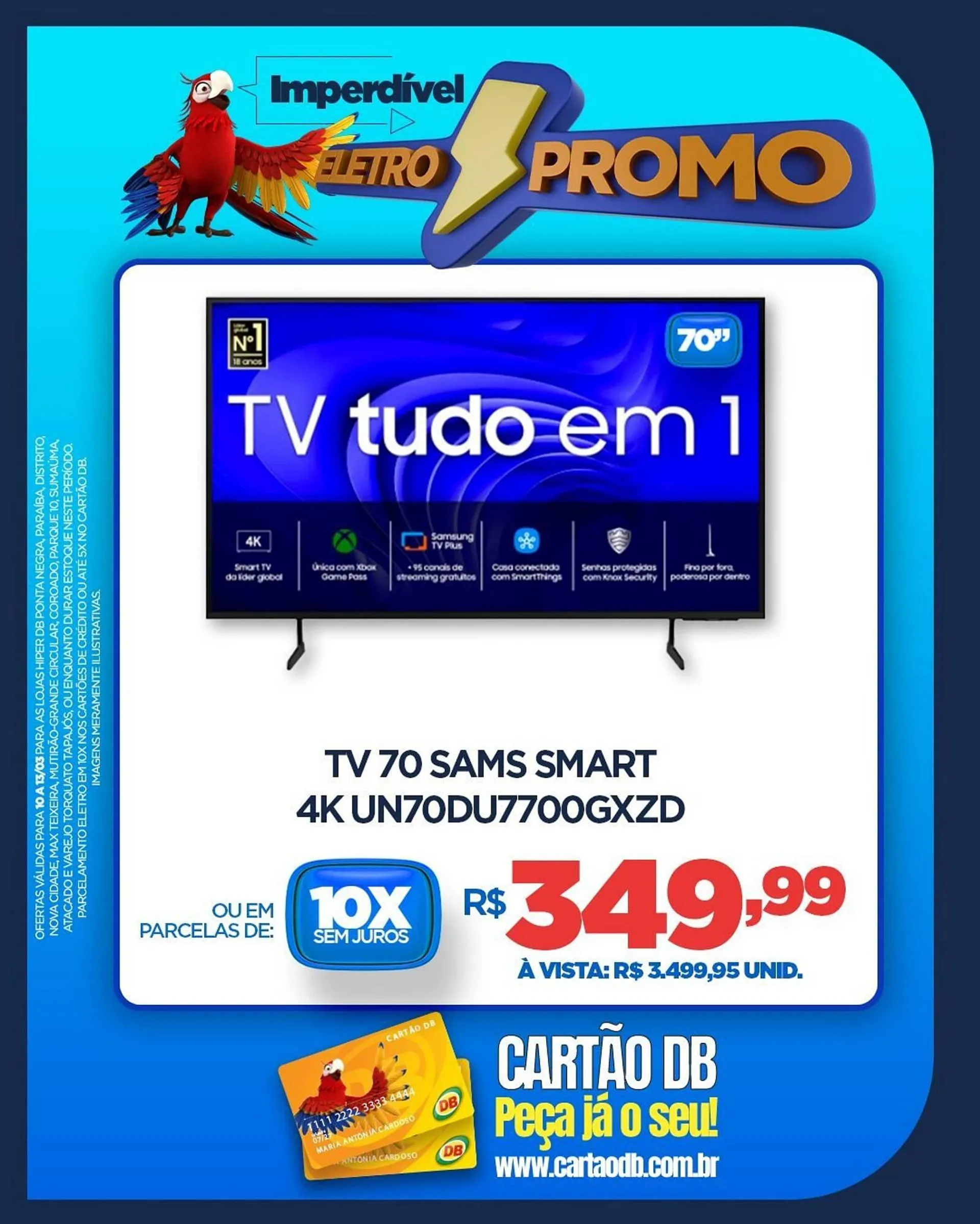 Encarte de Catálogo DB Supermercados 10 de março até 13 de março 2025 - Pagina 2