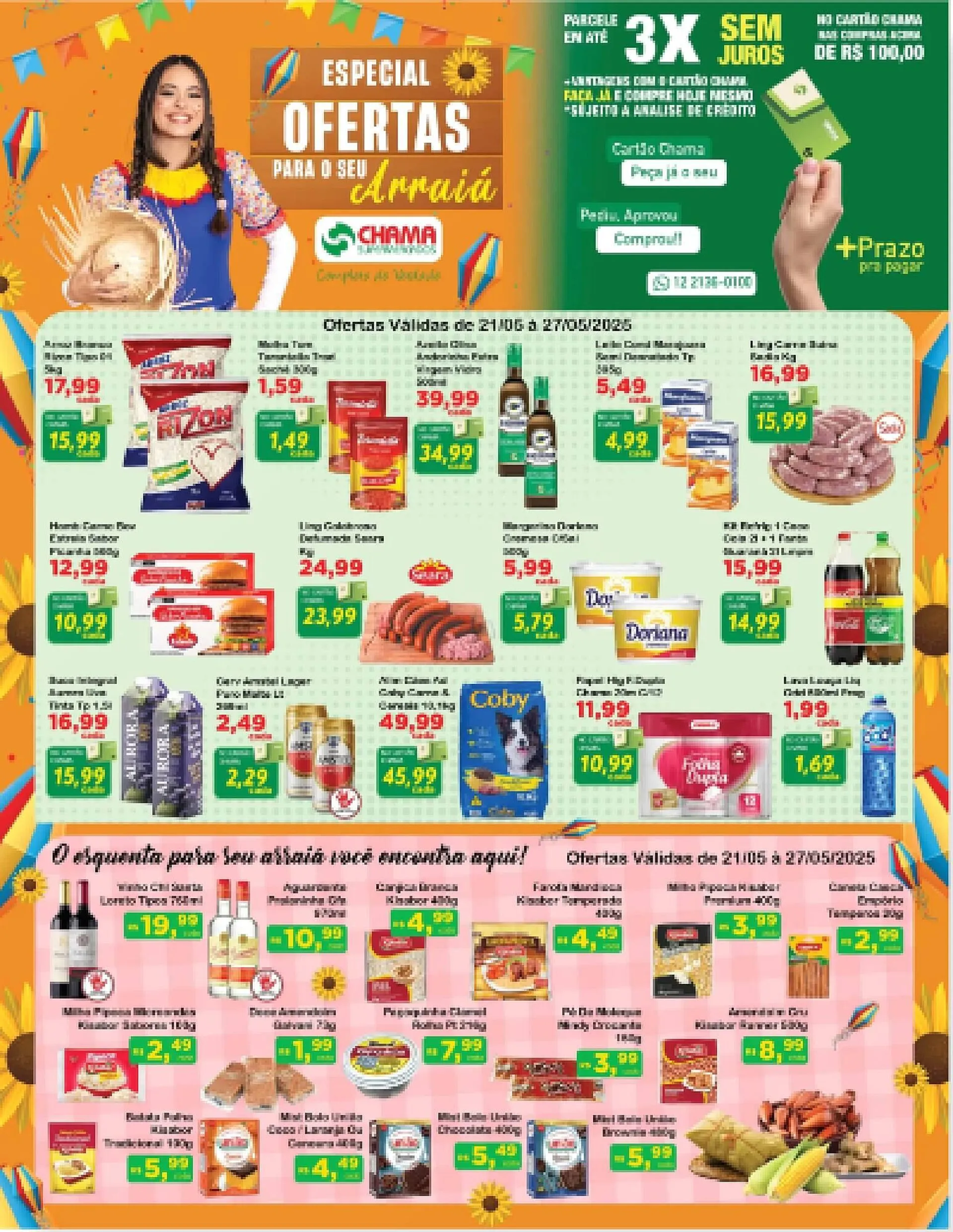 Catálogo Chama Supermercados - 1