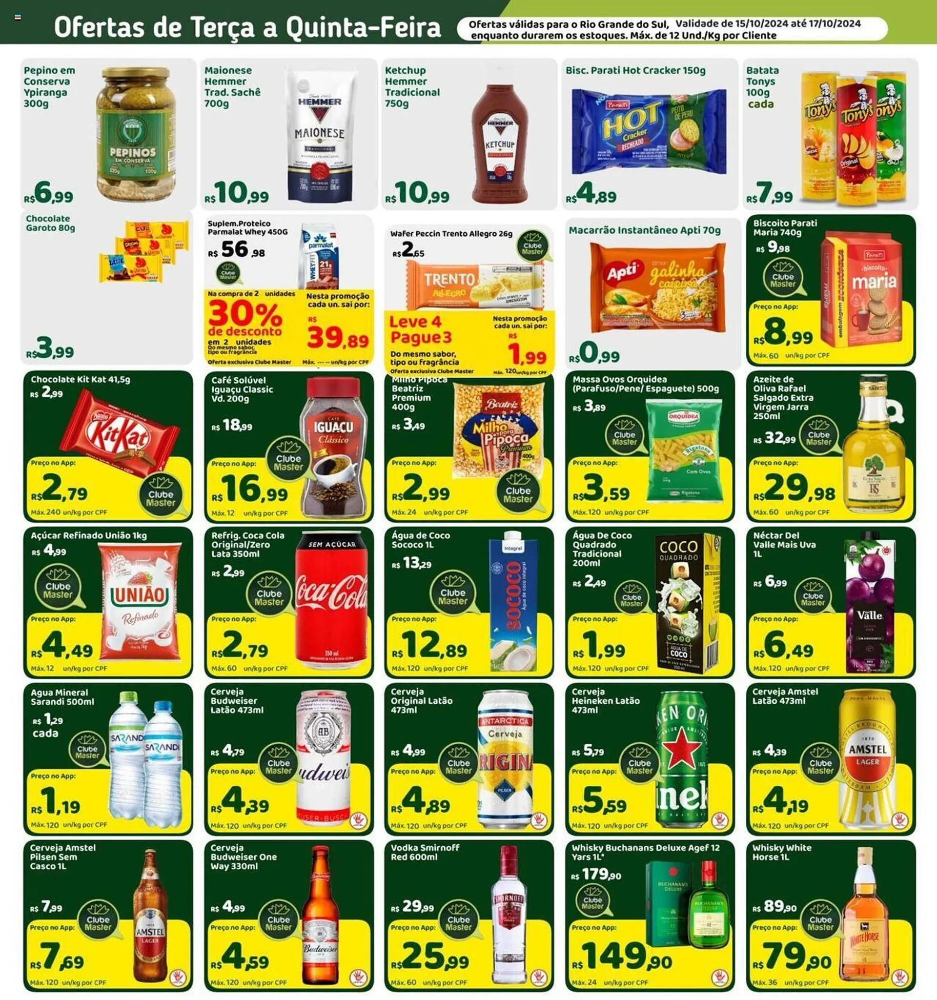 Encarte de Catálogo Master Supermercados 16 de outubro até 17 de outubro 2024 - Pagina 3