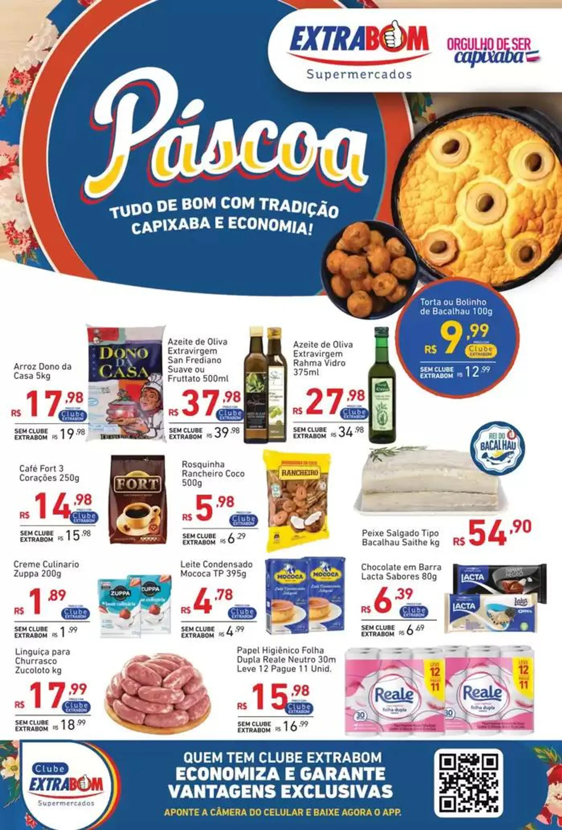 Encarte de Ofertas da semana Extrabom Supermercados 11 de abril até 23 de abril 2025 - Pagina 1