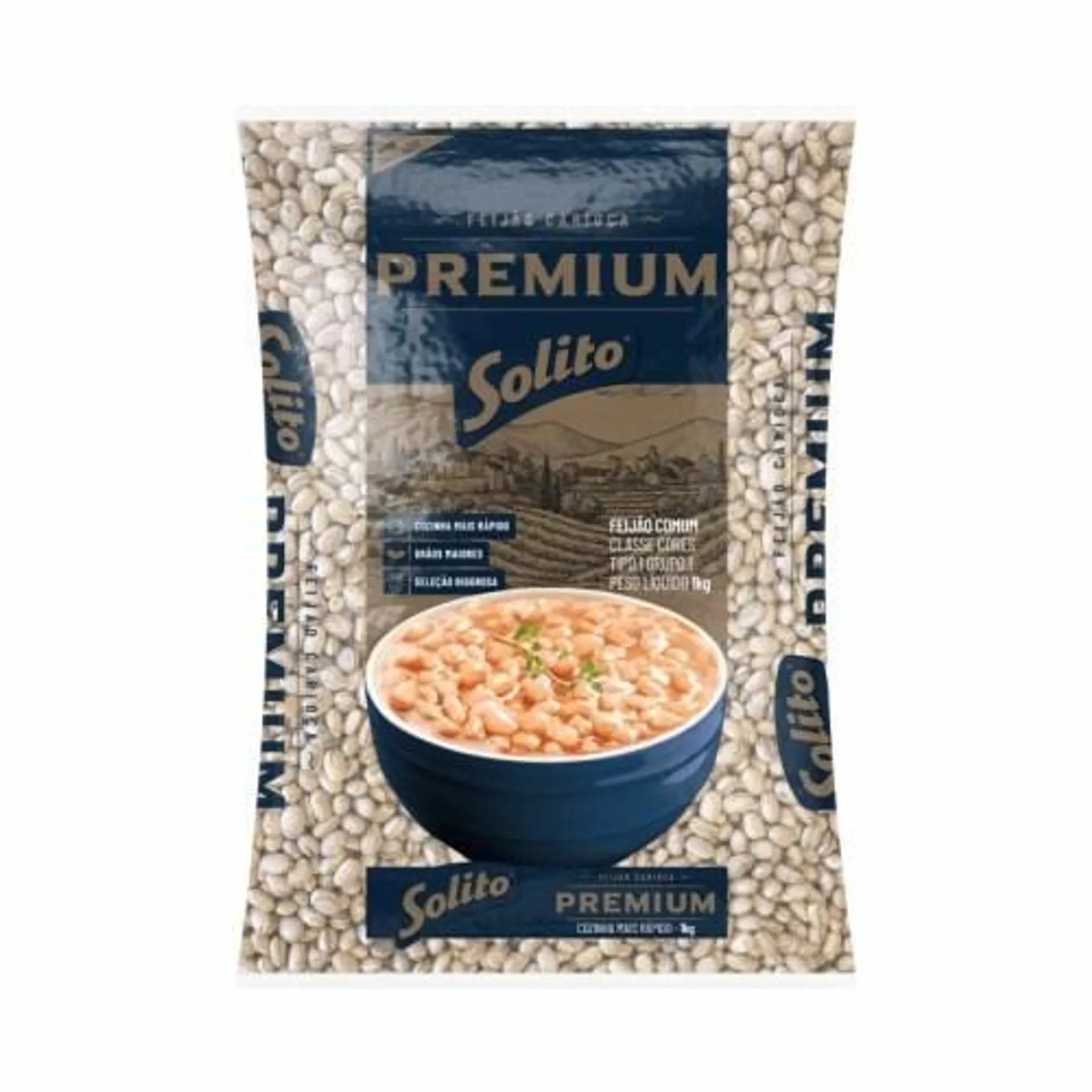 Feijão Carioca Premium Solito 1Kg