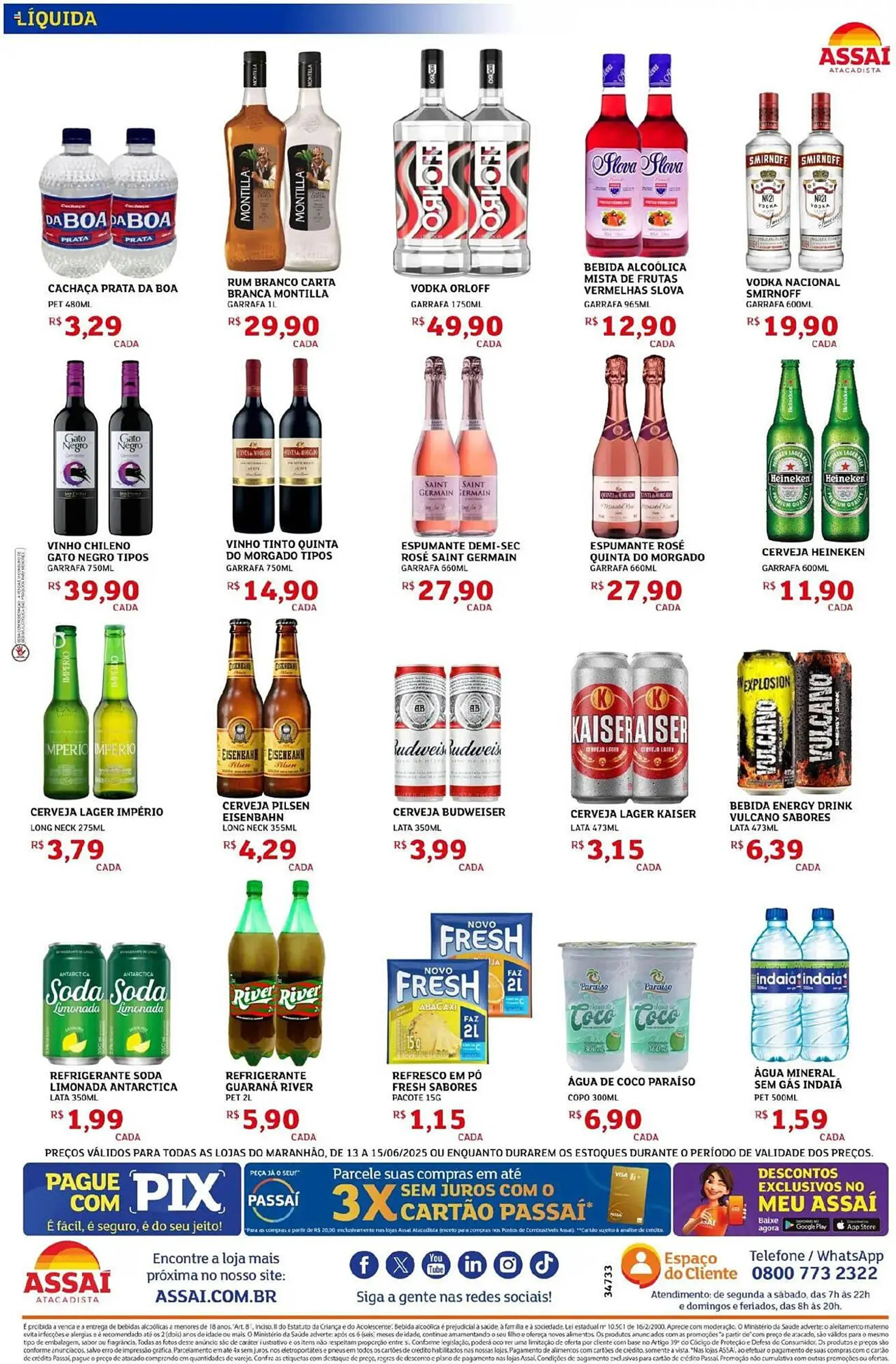 Encarte de Catálogo Assaí Atacadista 13 de junho até 16 de junho 2025 - Pagina 2
