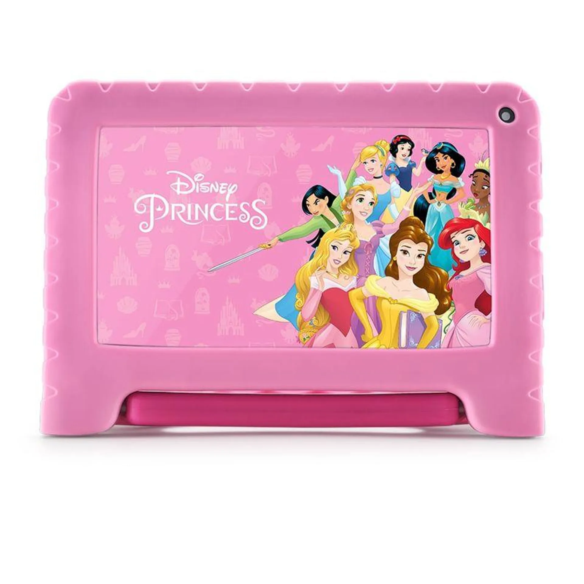 Tablet Princesas com Controle Parental 4GB RAM + 64GB + Tela 7 pol + Case + Wi-fi + Android 13 + Quad Core Multi - NB418