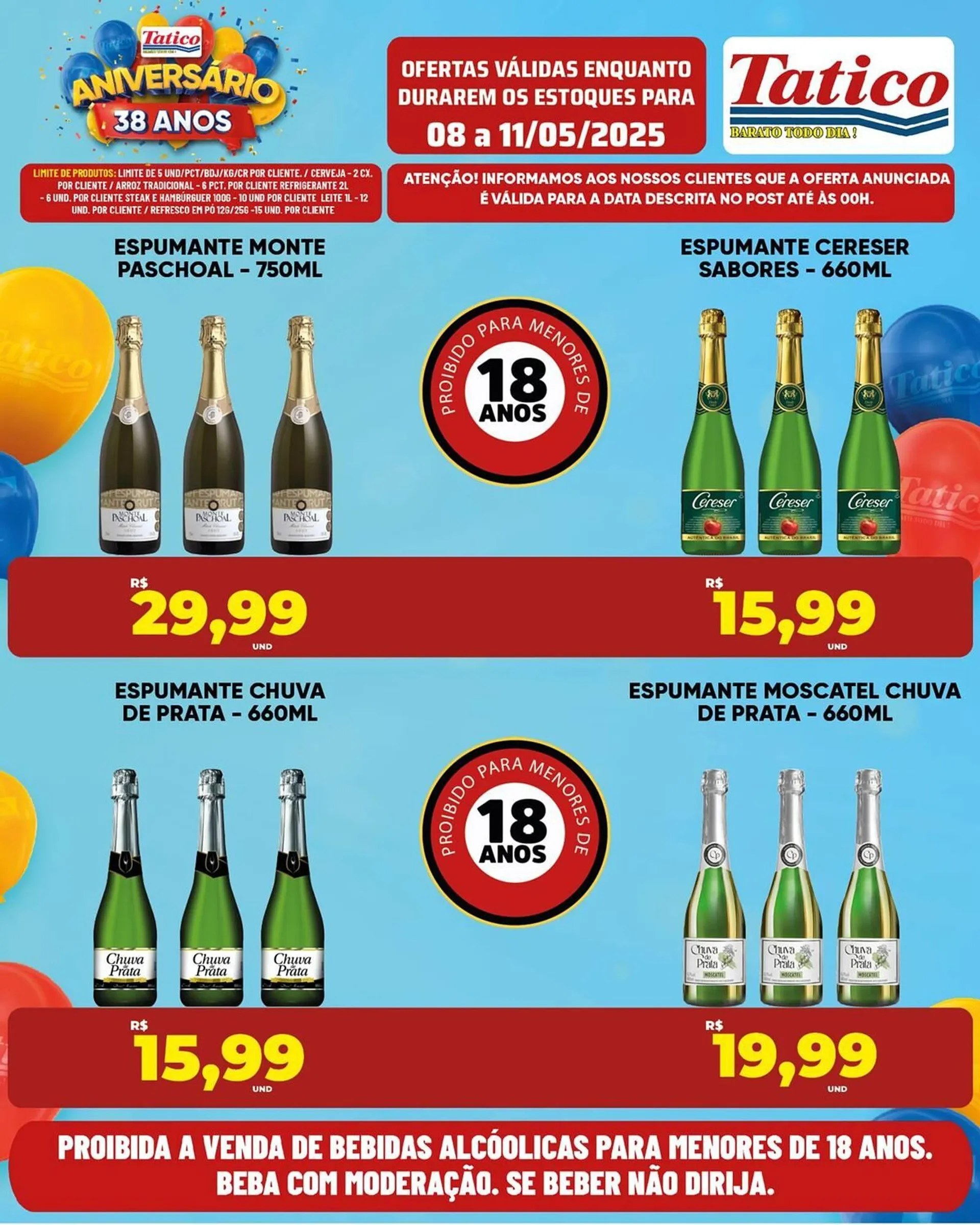 Encarte de Catálogo Tatico 8 de maio até 11 de maio 2025 - Pagina 5