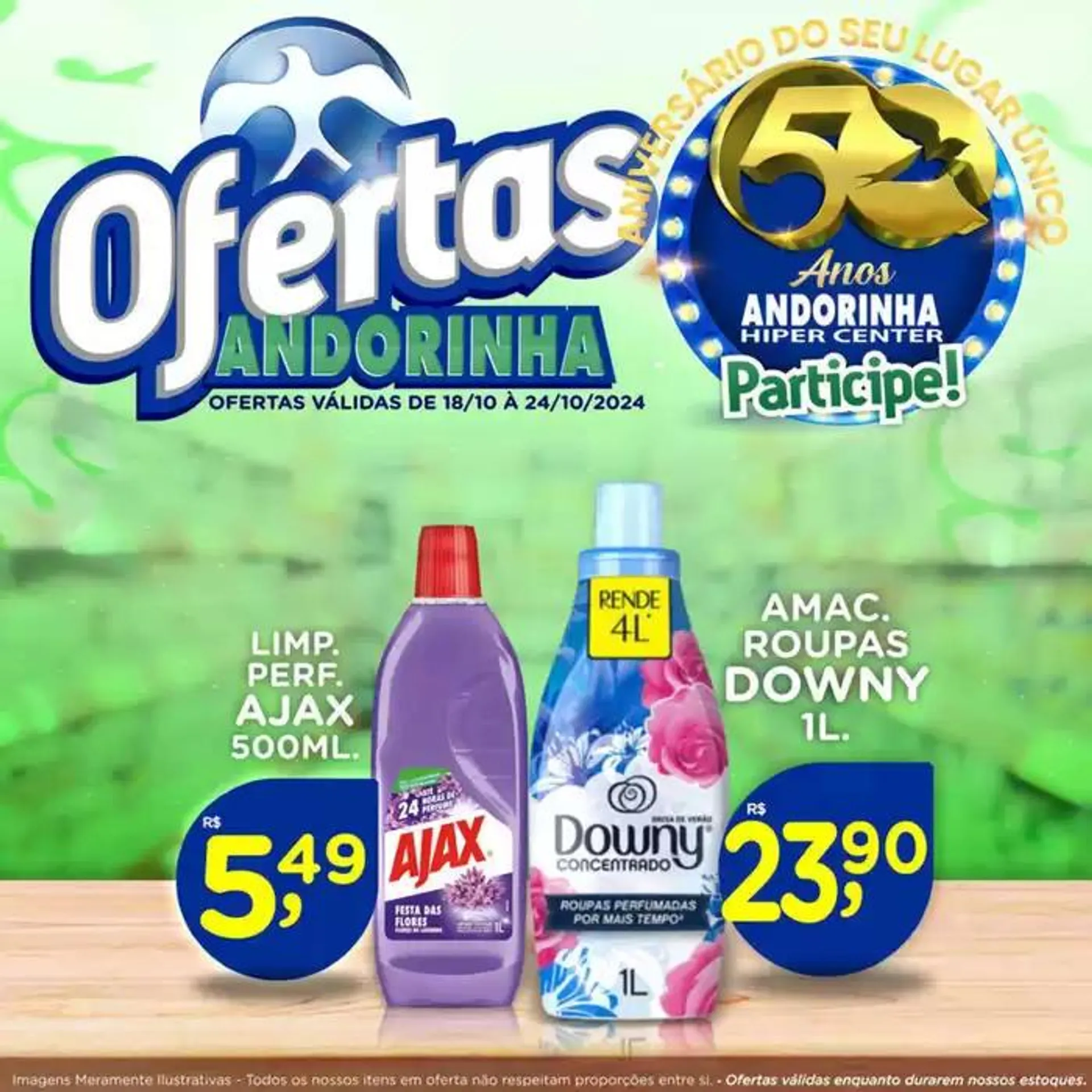 Encarte de Andorinha Hipermercado OFERTAS 18 de outubro até 24 de outubro 2024 - Pagina 48