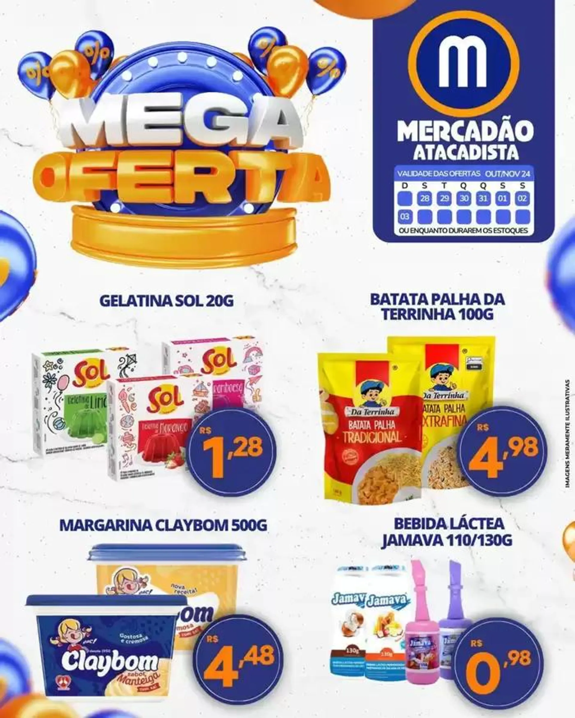 Encarte de Melhor Ofertas Mercadão Atacadista 31 de outubro até 3 de novembro 2024 - Pagina 13