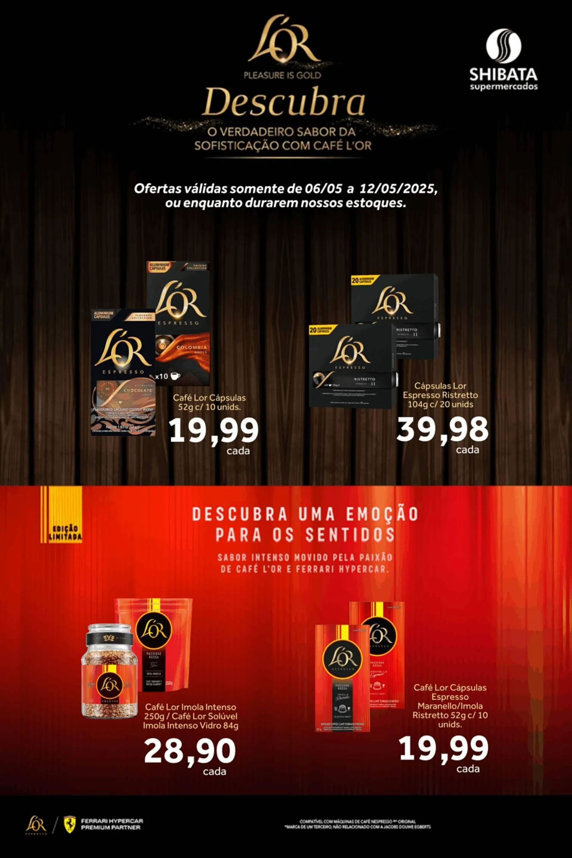 Encarte de Catálogo Shibata Supermercados 5 de maio até 12 de maio 2025 - Pagina 1