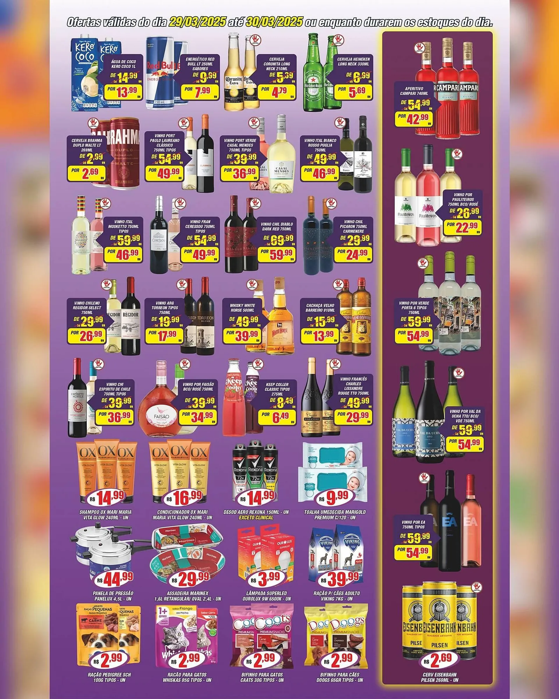 Encarte de Catálogo Violeta Supermercados 28 de março até 30 de março 2025 - Pagina 3