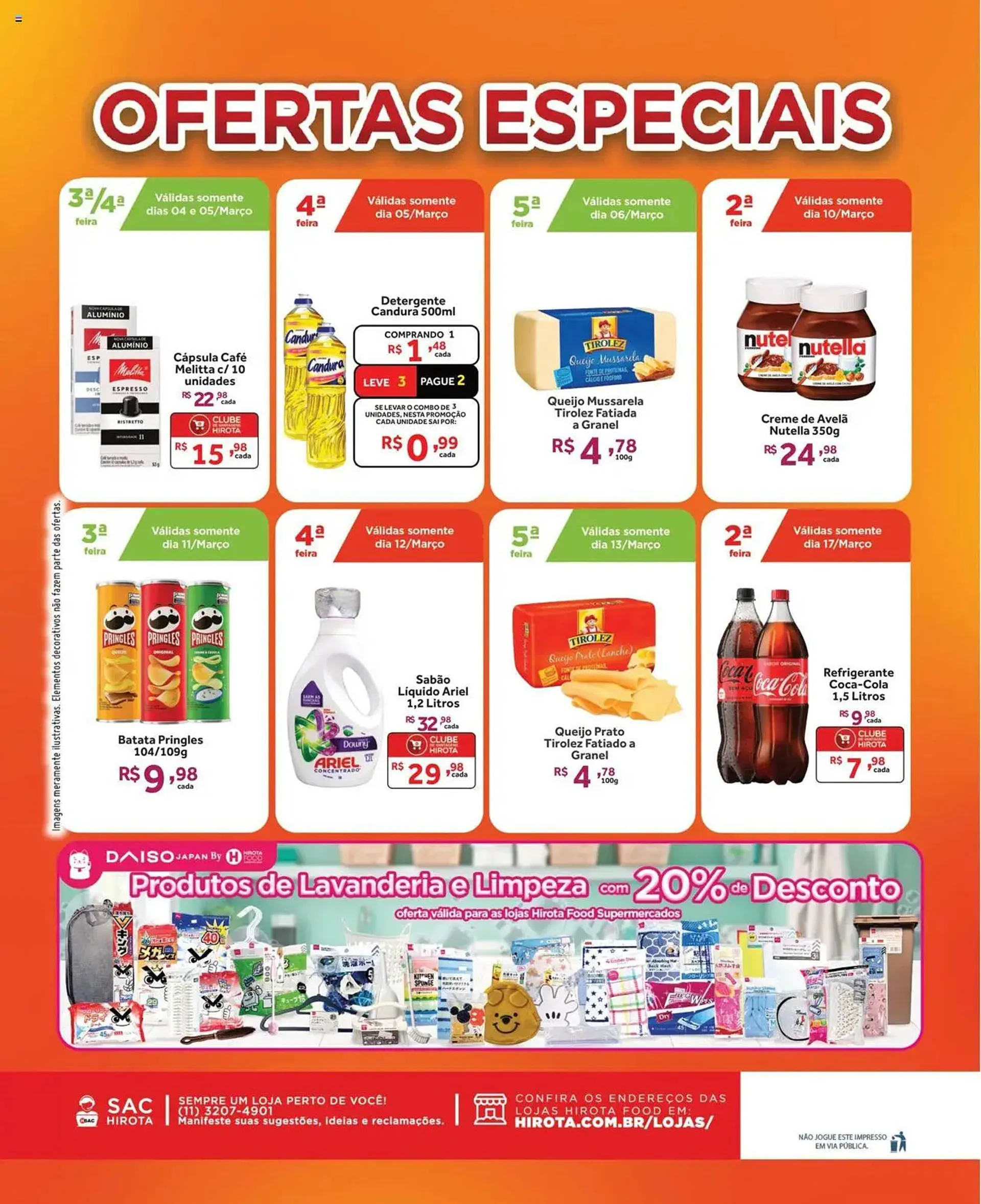 Encarte de Catálogo Hirota Food Supermercado 5 de março até 17 de março 2025 - Pagina 6