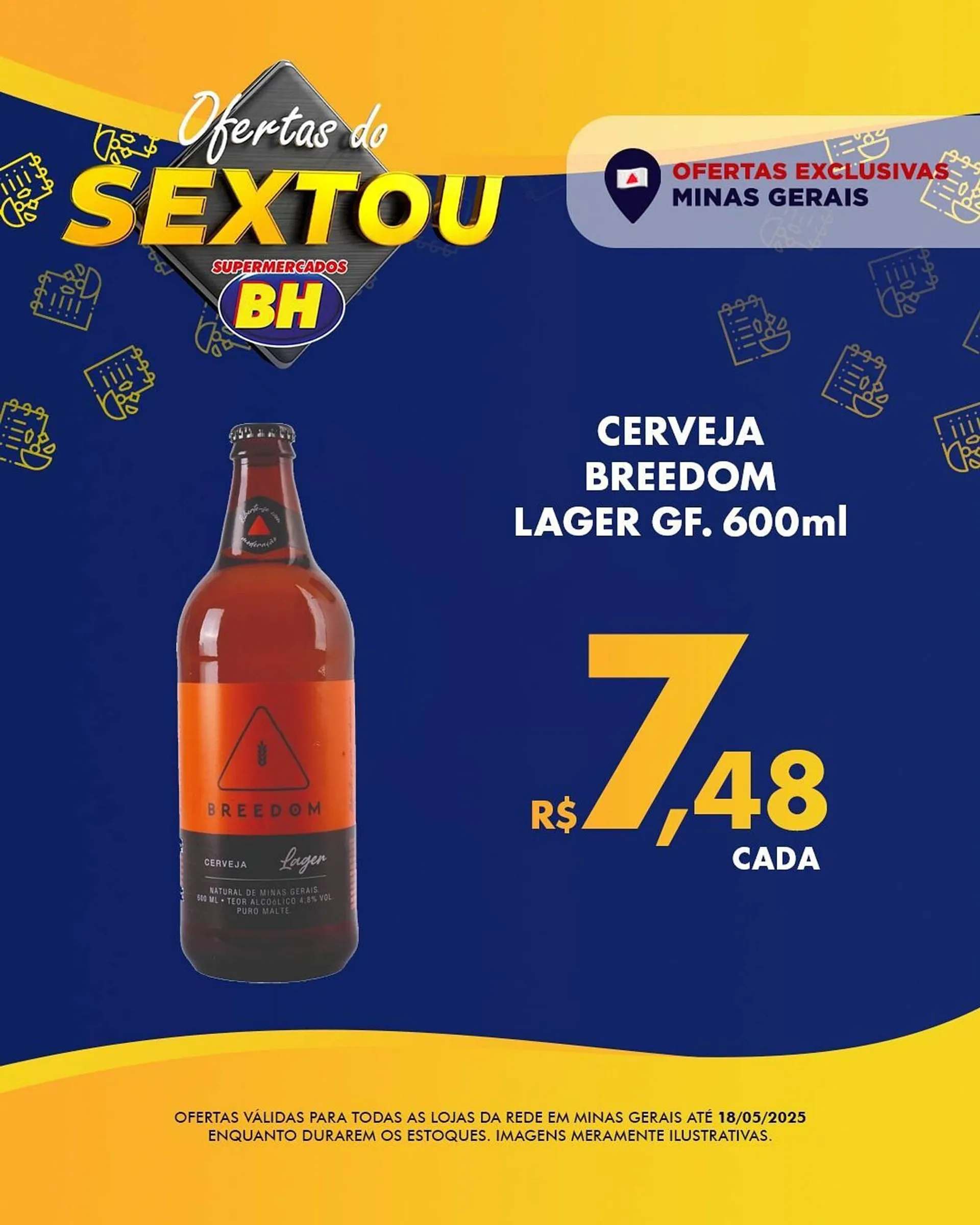 Encarte de Catálogo Supermercados BH 16 de maio até 18 de maio 2025 - Pagina 4