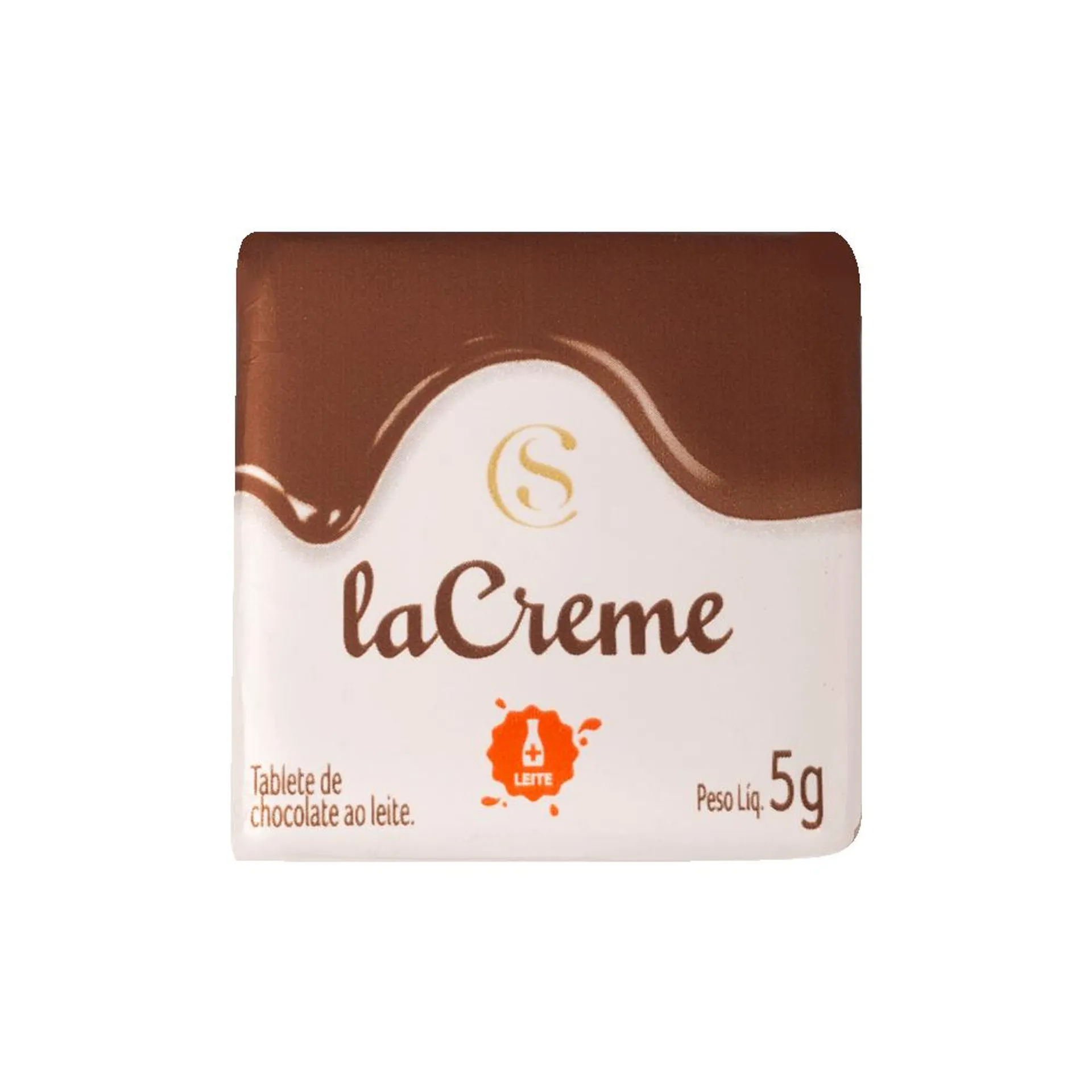 Tablete laCreme de Chocolate 28% Cacau 5g