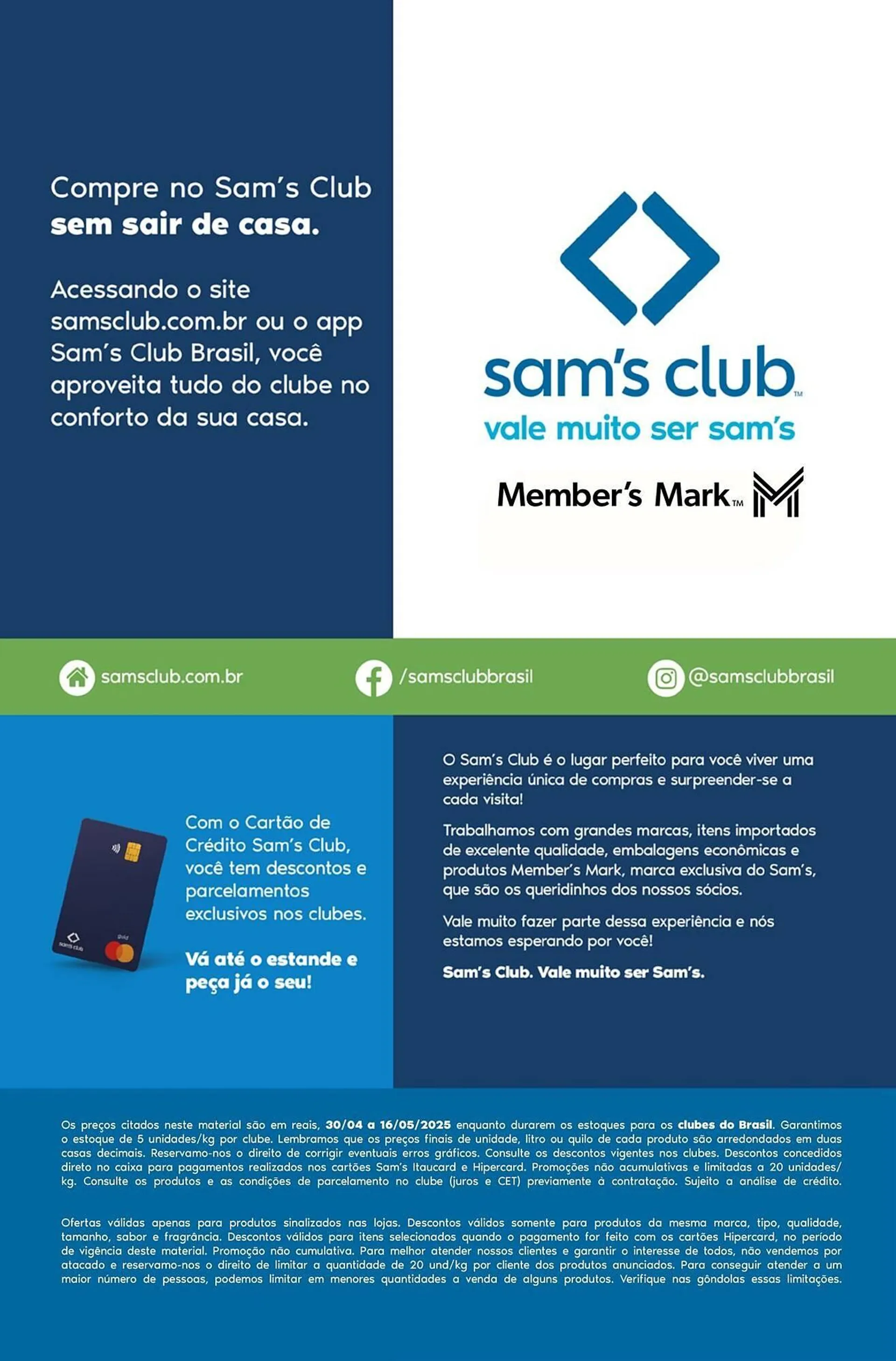 Encarte de Catálogo Sam's Club 2 de maio até 16 de maio 2025 - Pagina 7