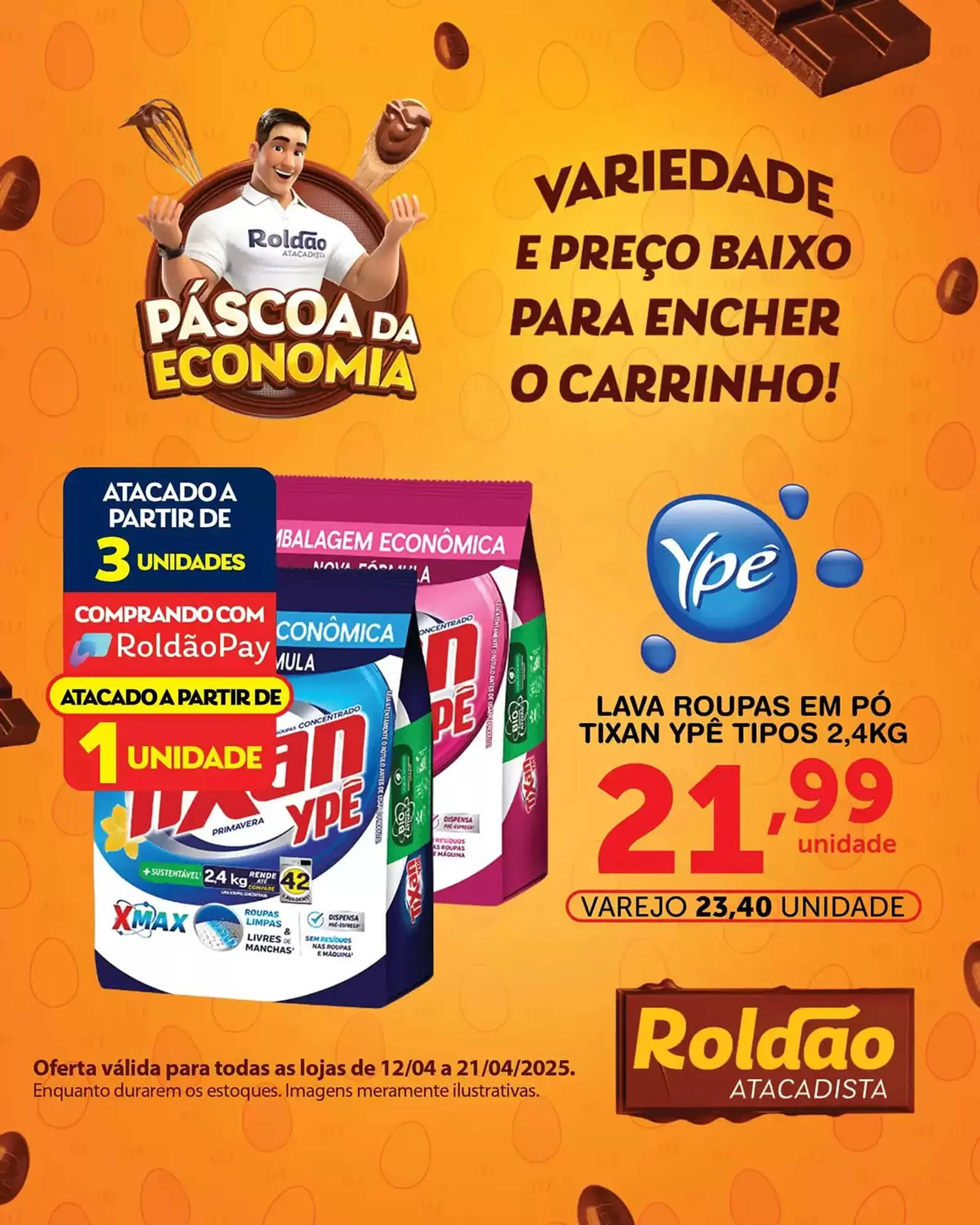 Encarte de Catálogo Roldão 12 de abril até 21 de abril 2025 - Pagina 1
