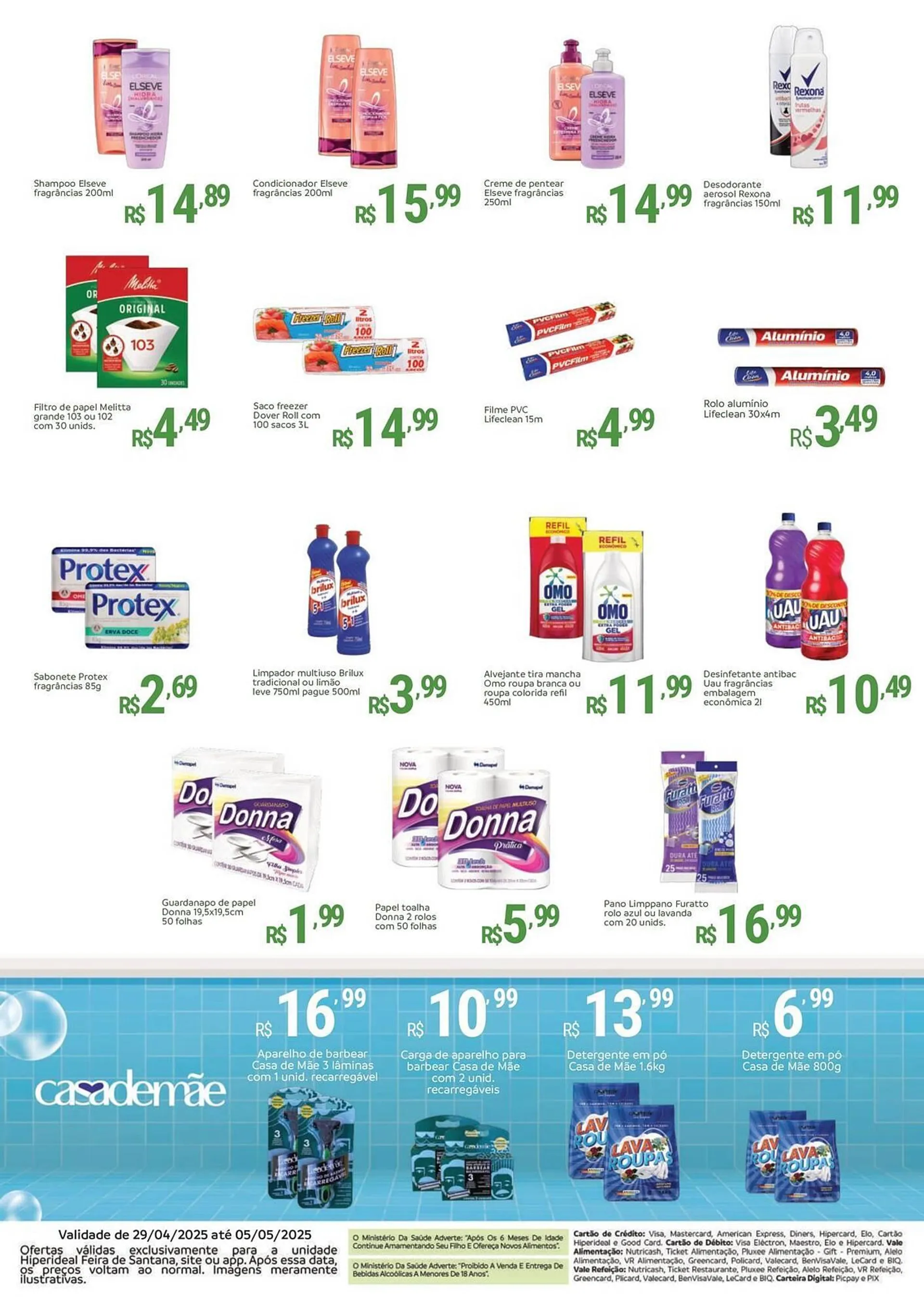 Encarte de Catálogo Hiperideal Supermercados 29 de abril até 5 de maio 2025 - Pagina 4