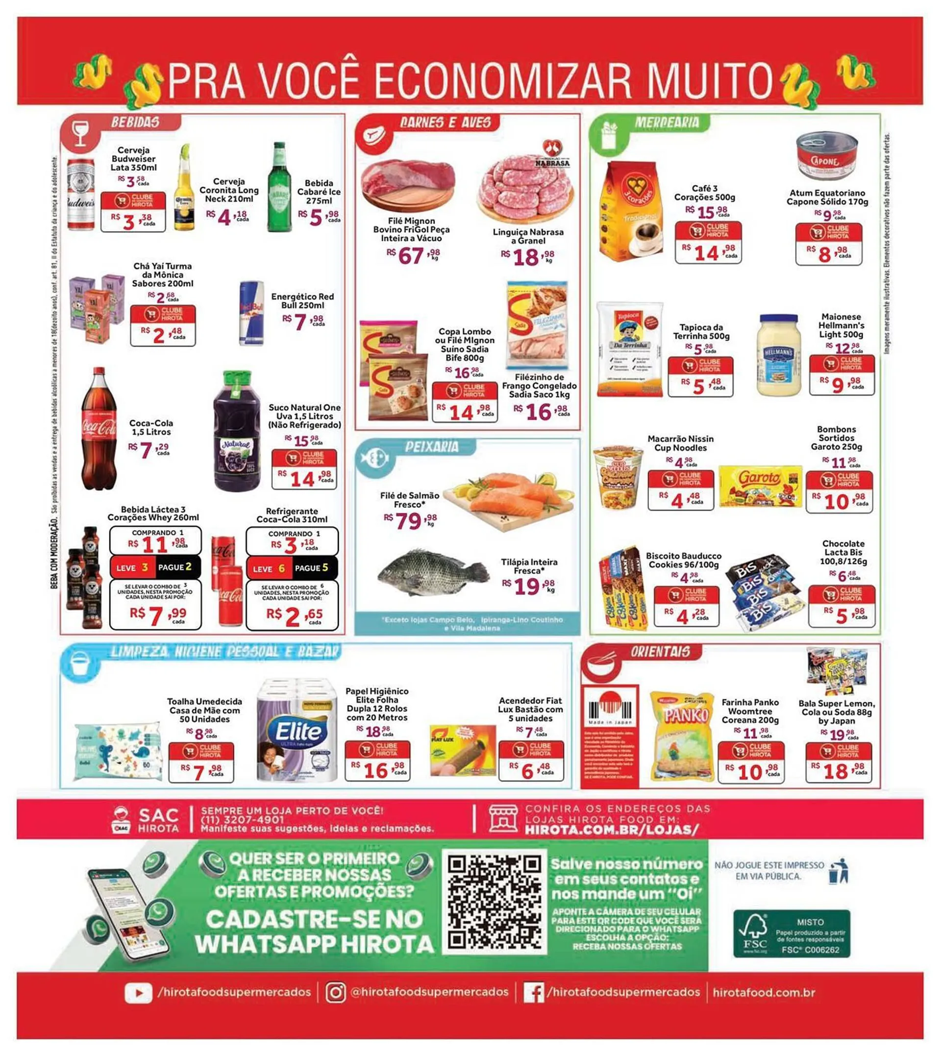 Encarte de Catálogo Hirota Food Supermercado 6 de outubro até 8 de outubro 2023 - Pagina 2