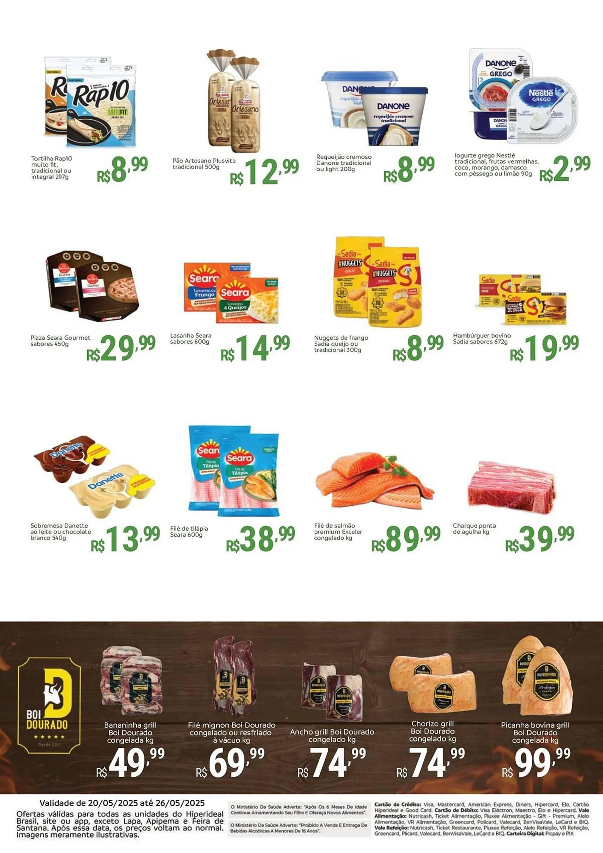 Encarte de Catálogo Hiperideal Supermercados 20 de maio até 26 de maio 2025 - Pagina 2