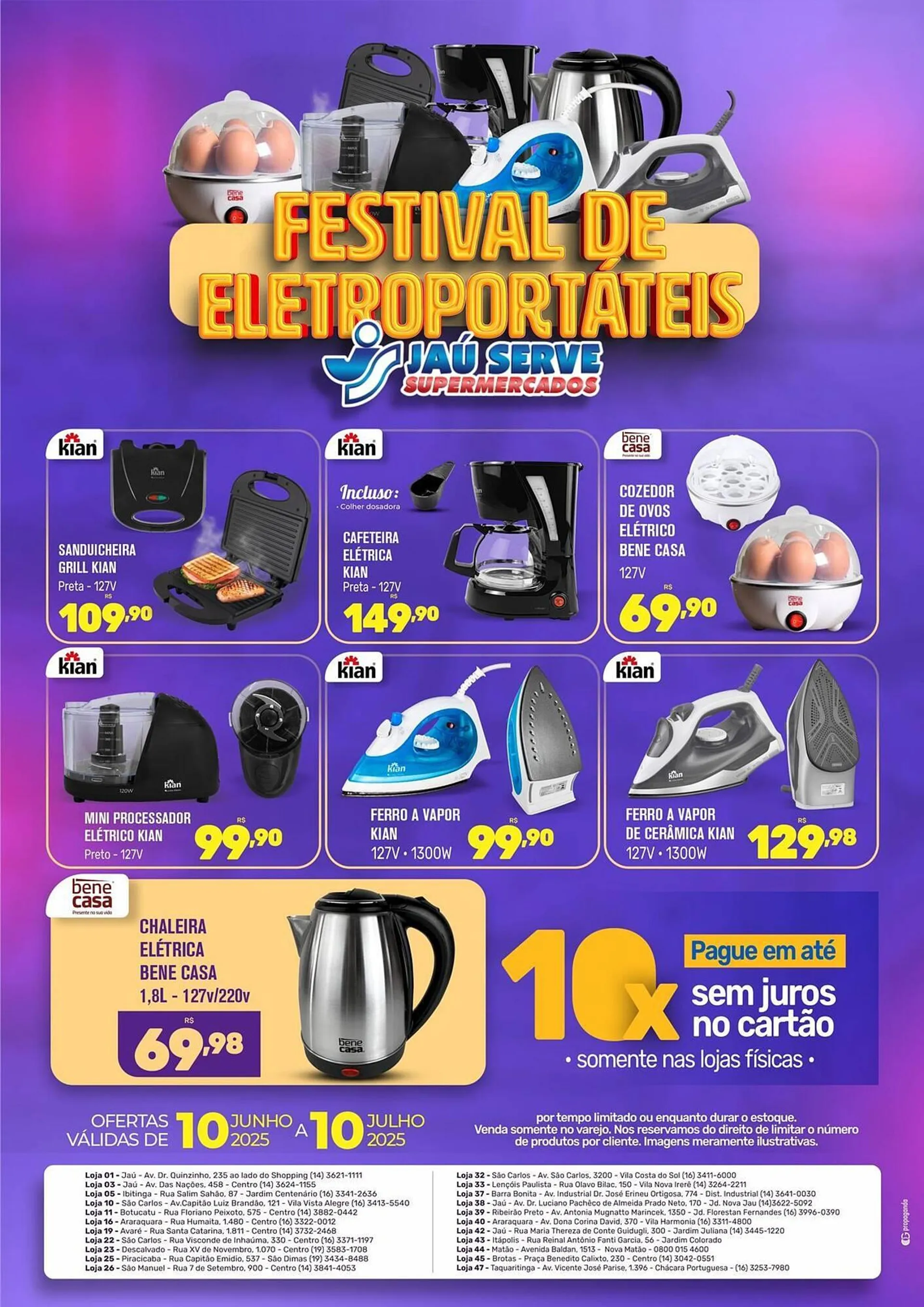 Catálogo Supermercados Jau Serve - 1