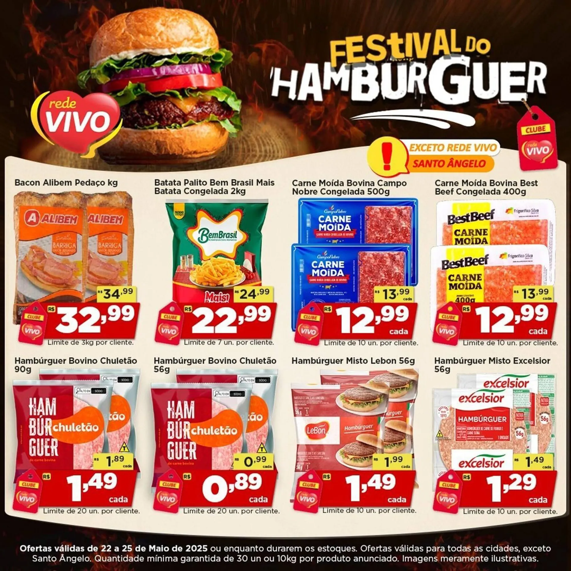 Encarte de Catálogo Rede Vivo 23 de maio até 25 de maio 2025 - Pagina 1