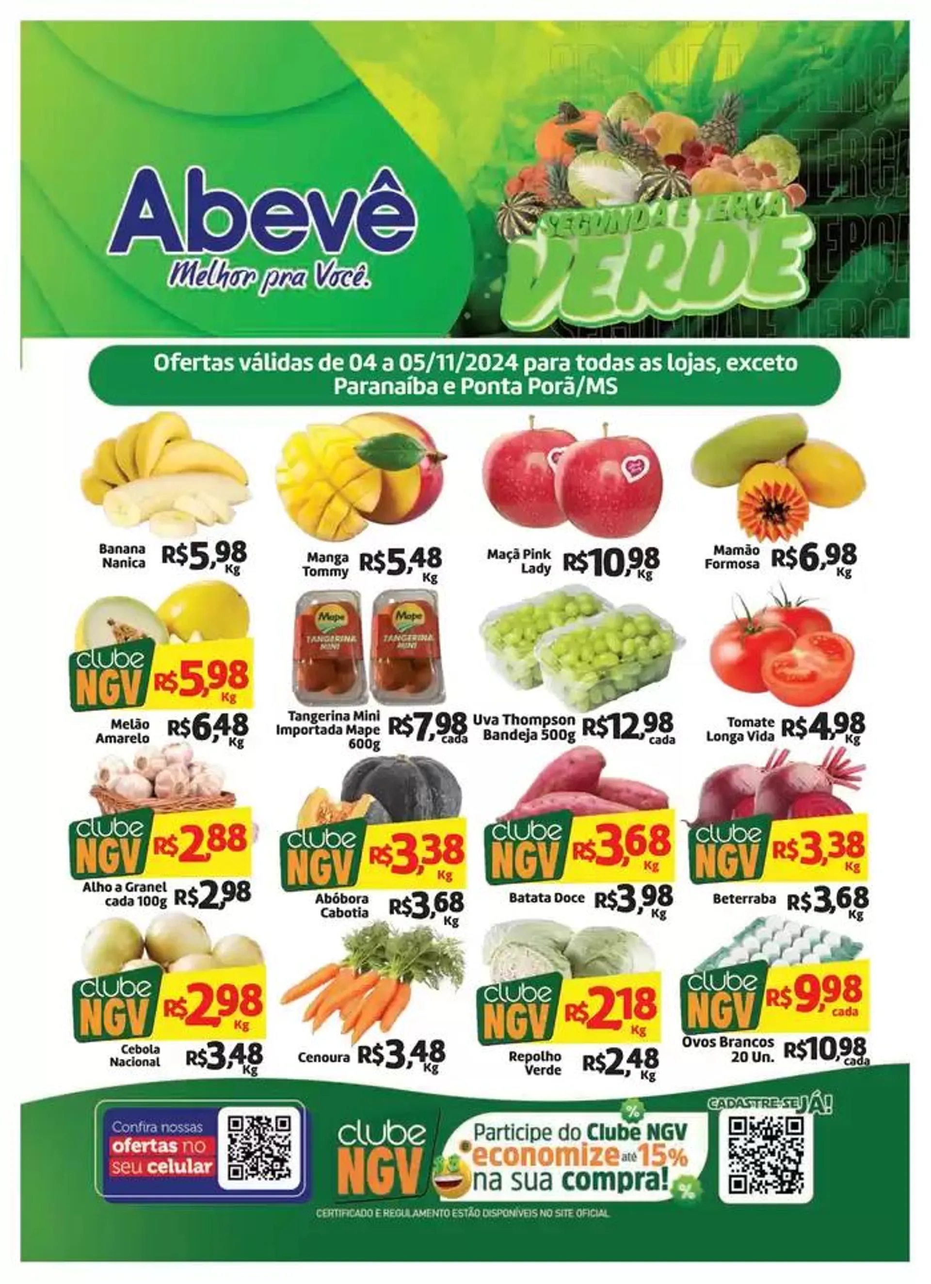 Ofertas Abevê Supermercados - 1