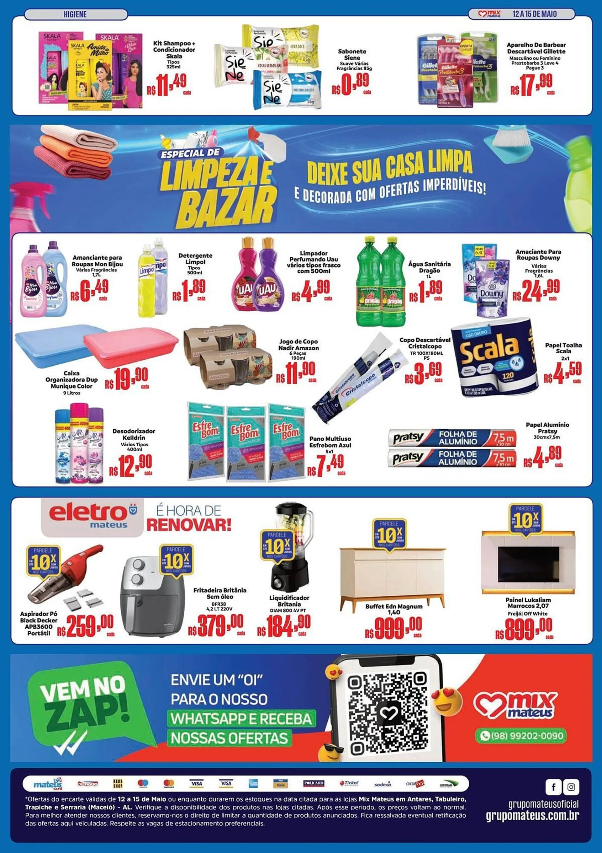 Encarte de Catálogo Supermercados Mateus 12 de maio até 15 de maio 2025 - Pagina 4