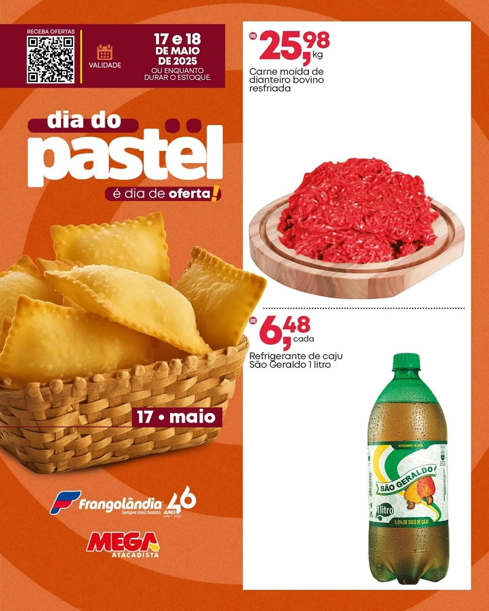 Encarte de Ofertas Frangolândia 17 de maio até 18 de maio 2025 - Pagina 3