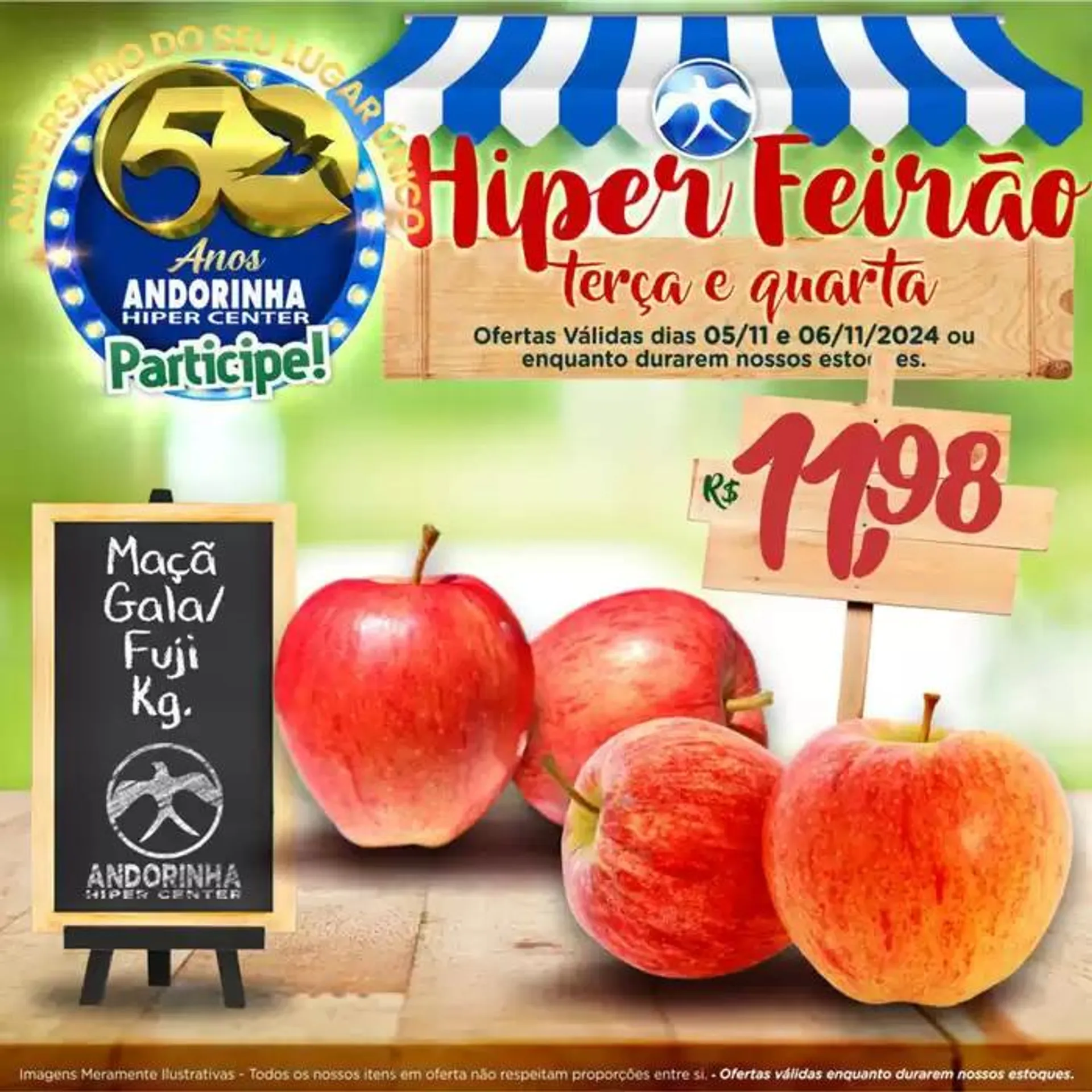 Encarte de Andorinha Hipermercado Hiper Feirão 5 de novembro até 6 de novembro 2024 - Pagina 13