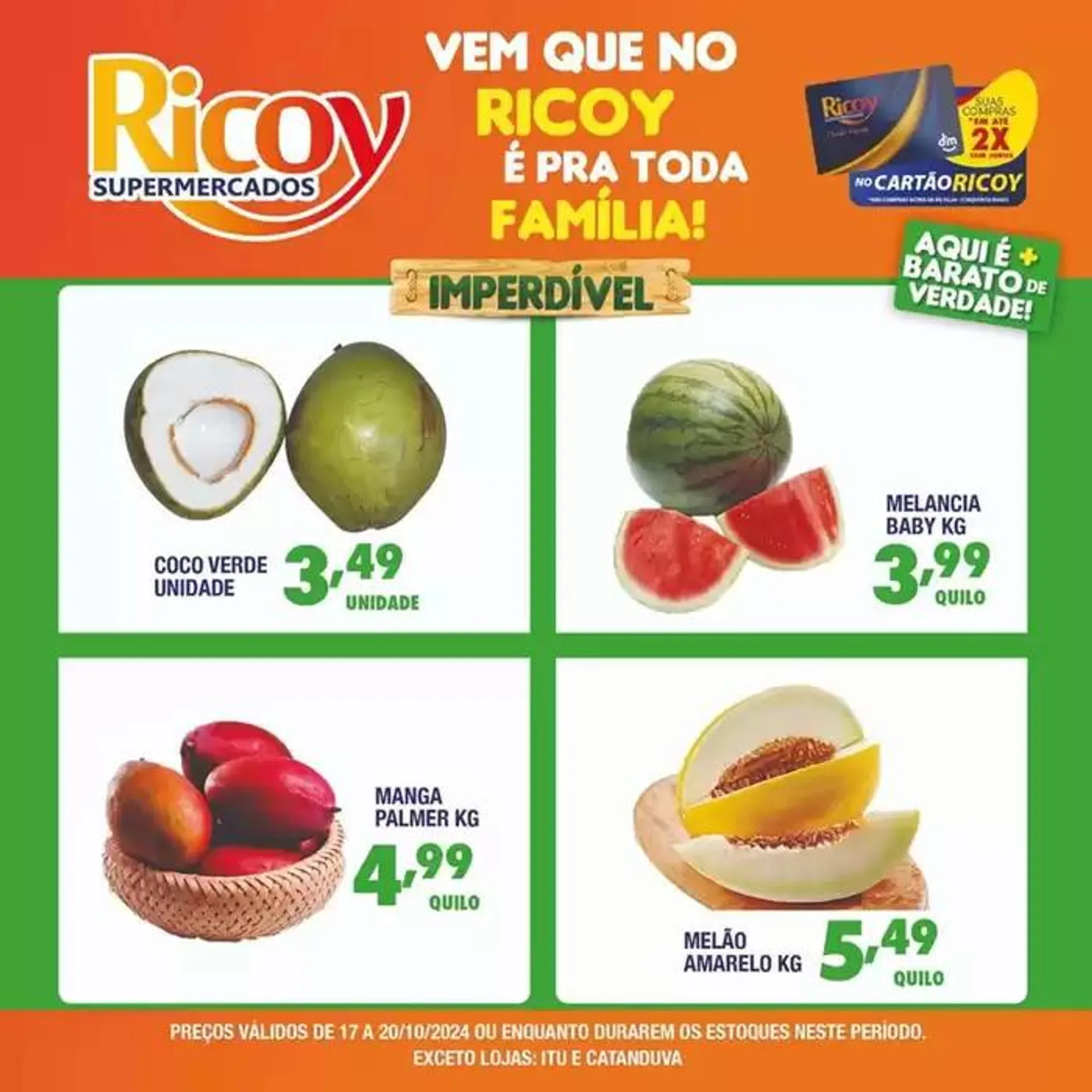 Encarte Ricoy Supermercados - 1