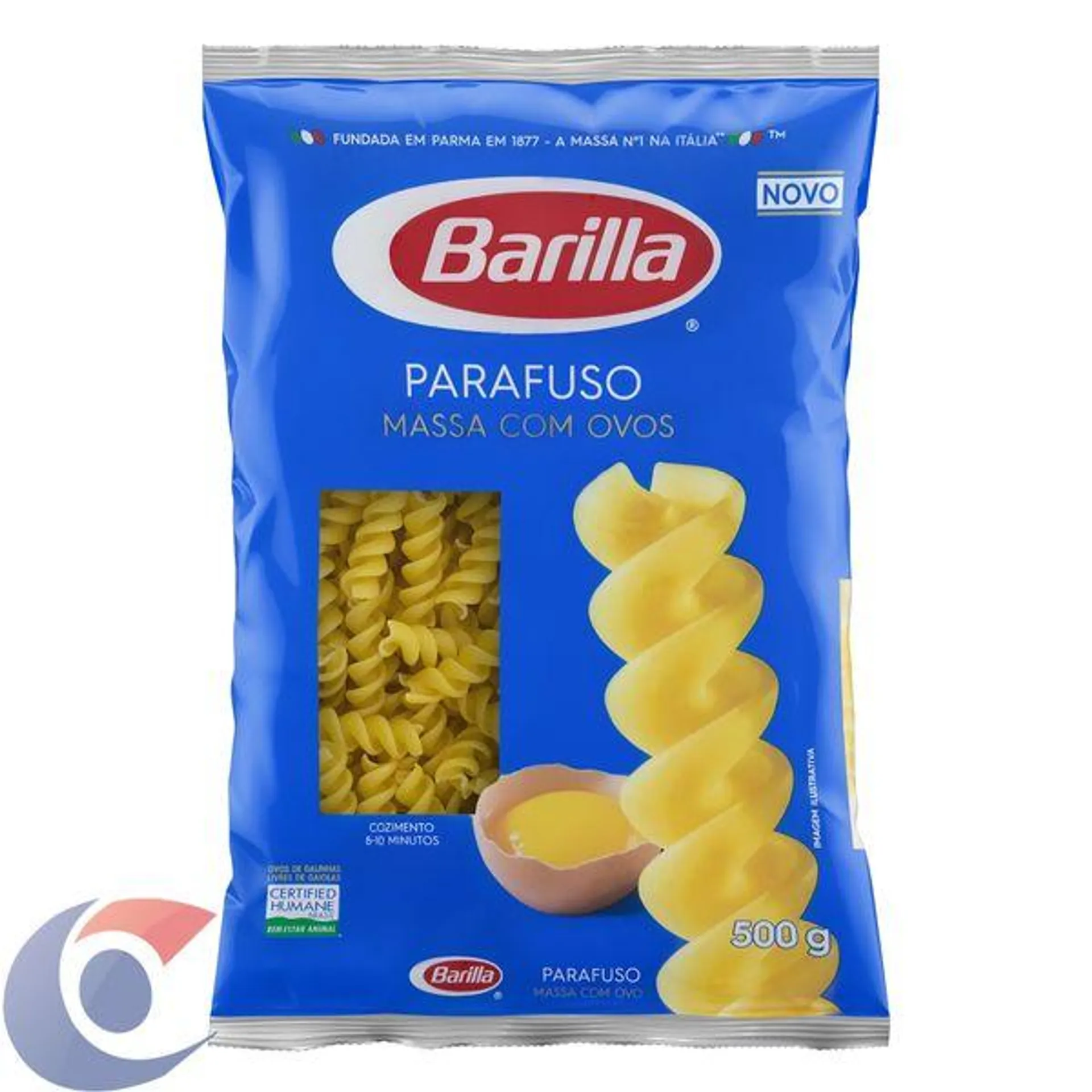 Massa Com Ovos Parafuso Barilla 500g