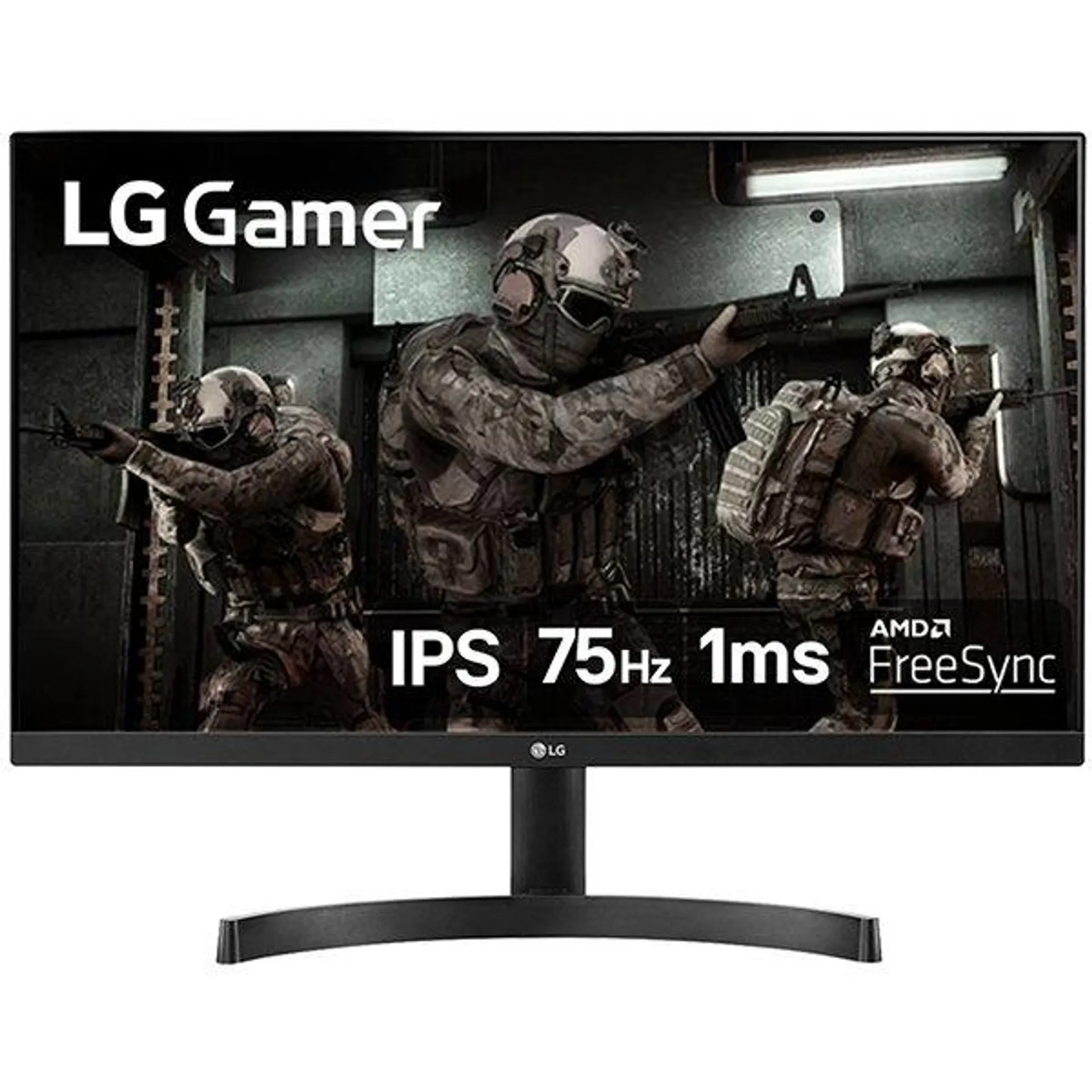 Monitor Gamer LED, Full HD, Tela IPS de 23,8", 75Hz, 1ms, FreeSync, 24ML600M, LG - CX 1 UN