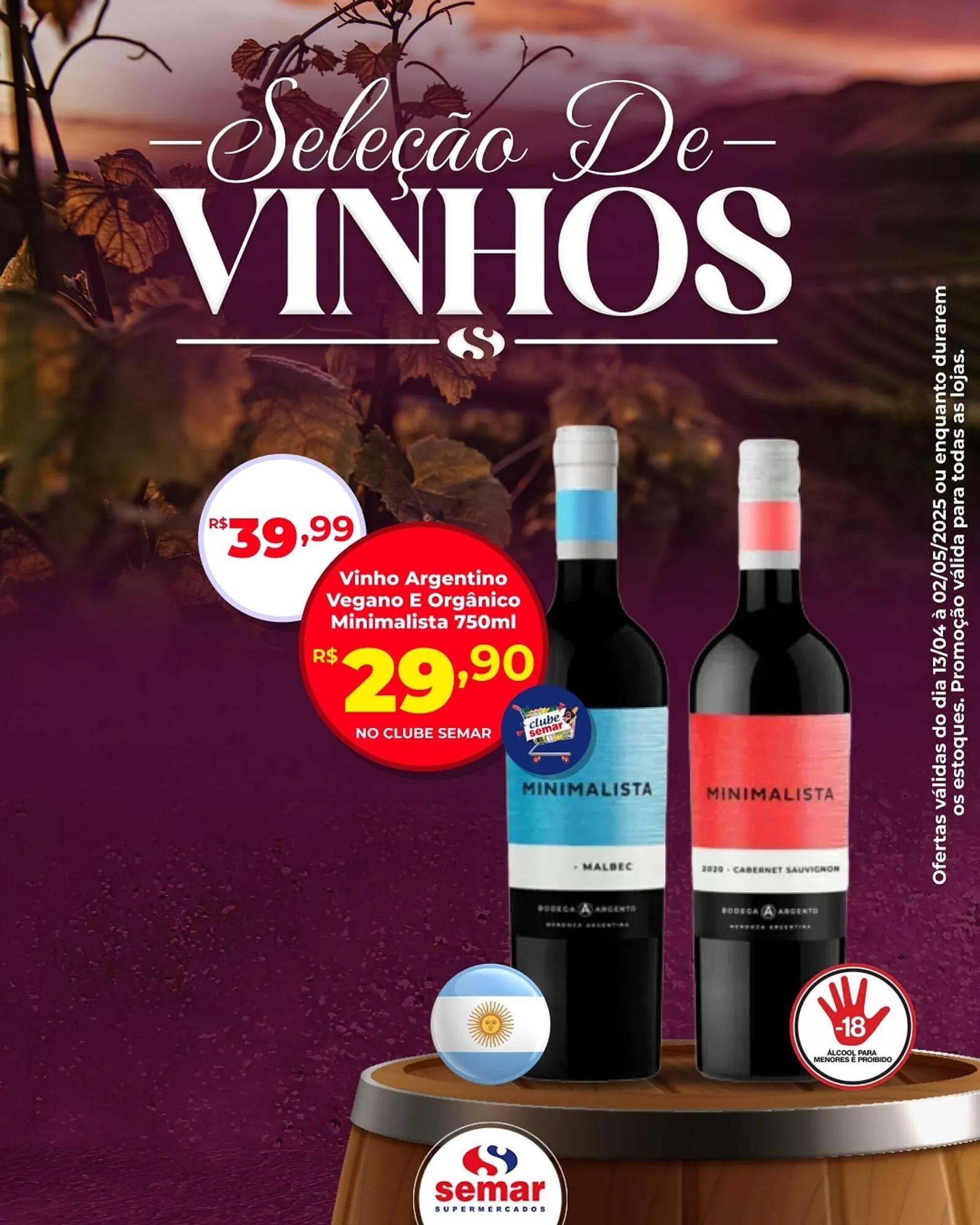 Encarte de Catálogo Semar Supermercado 13 de abril até 2 de maio 2025 - Pagina 3