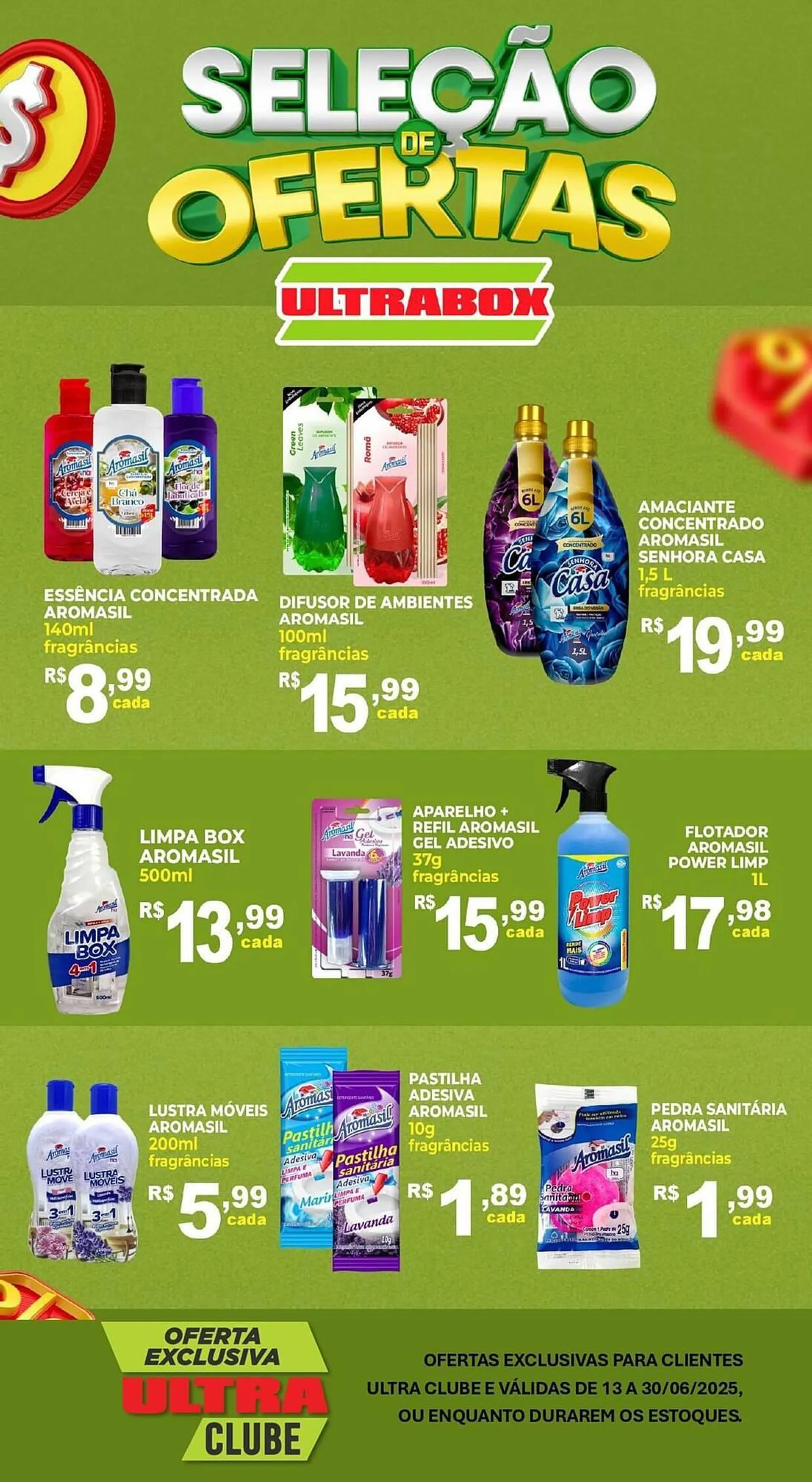 Encarte de Catálogo Ultrabox 18 de junho até 30 de junho 2025 - Pagina 1