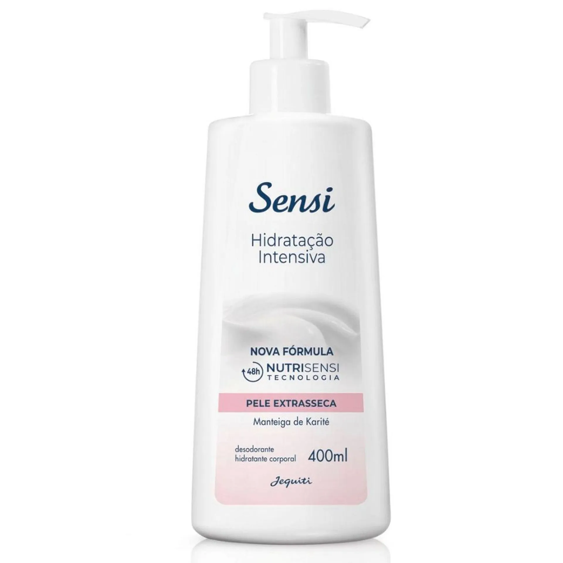 Desodorante Hidratante Corporal Sensi Hidratacao Intensiva Pele Extrasseca 400ml -