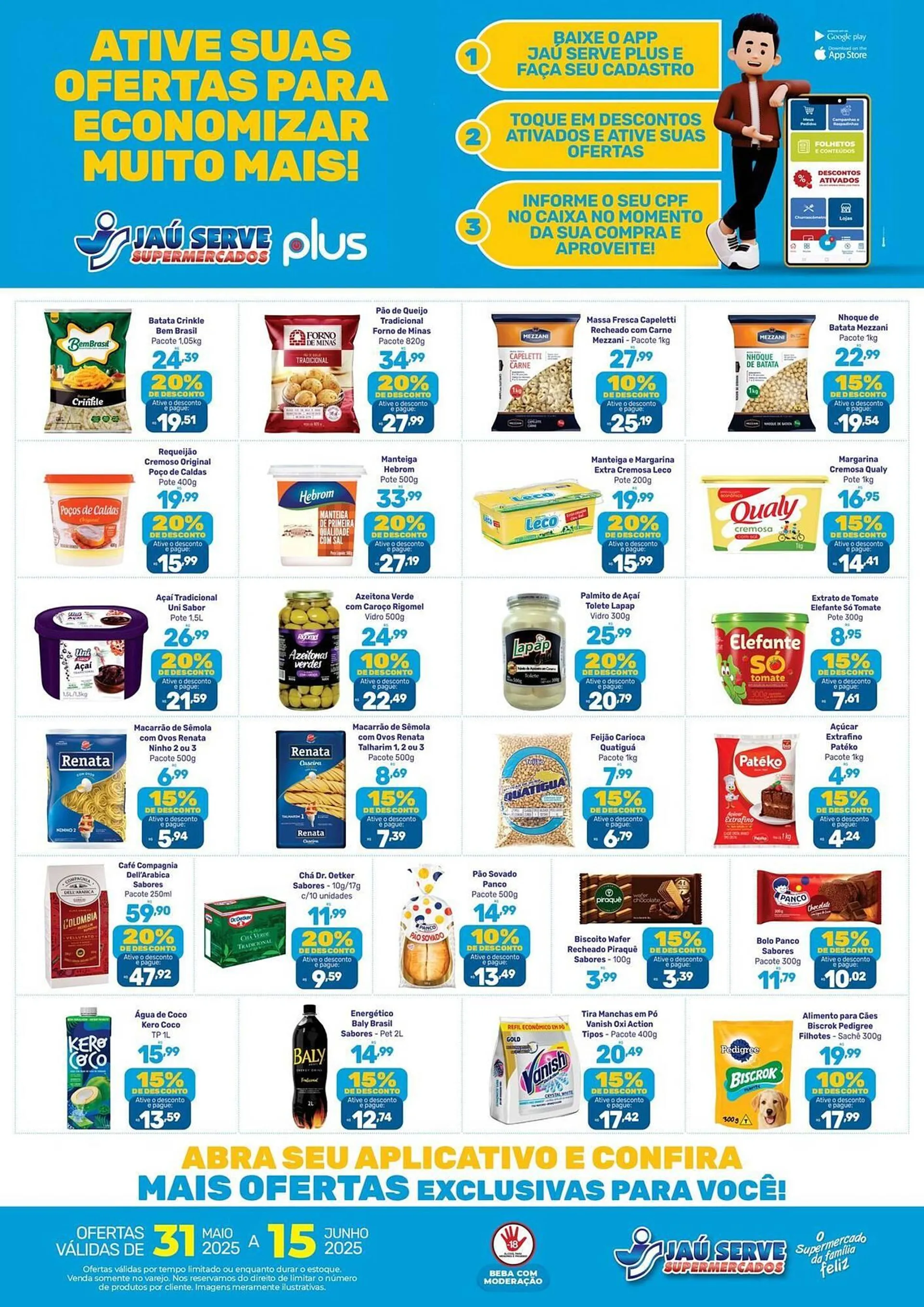 Catálogo Supermercados Jau Serve - 1