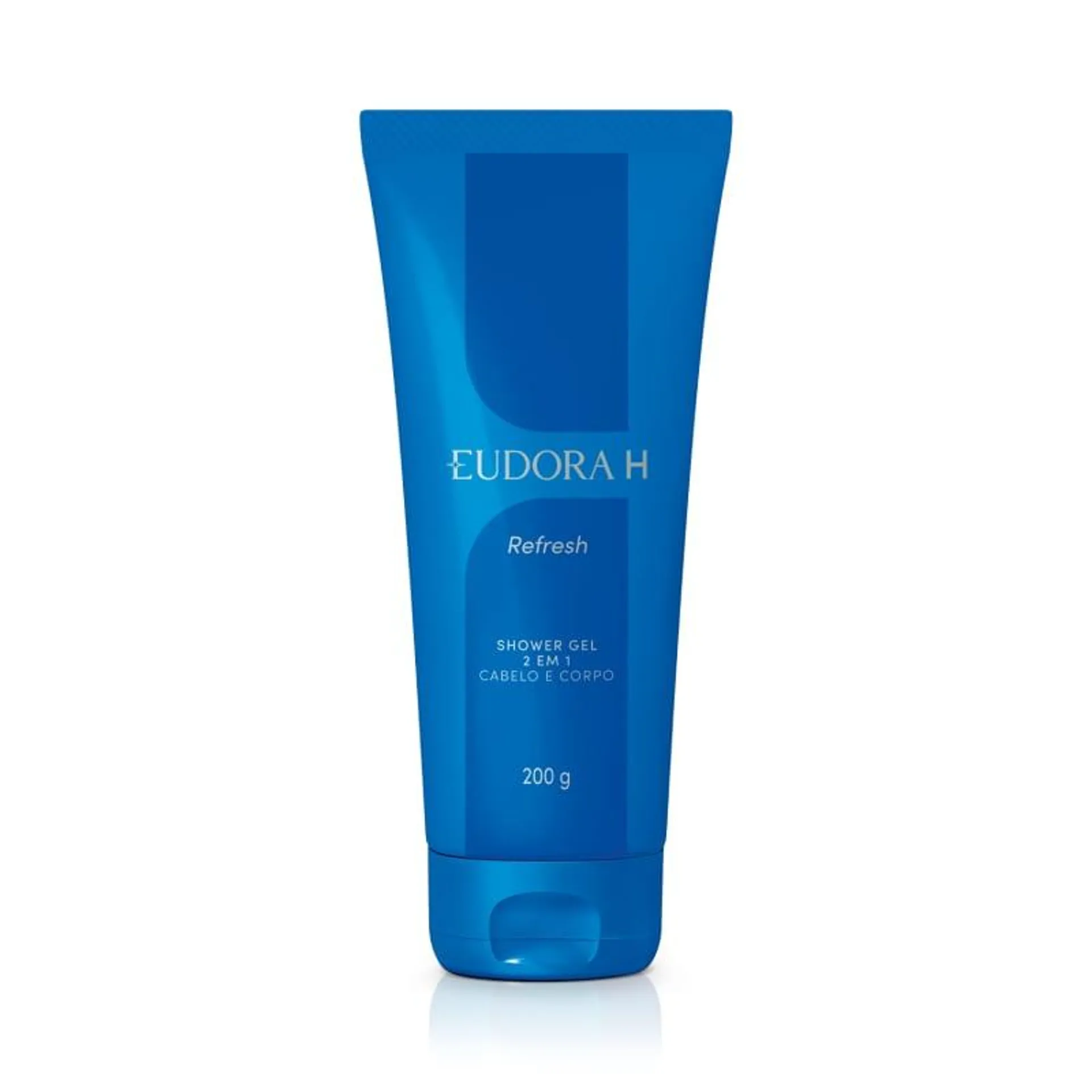 Shower Gel 2 em 1 Cabelo e Corpo Eudora H Refresh 200g