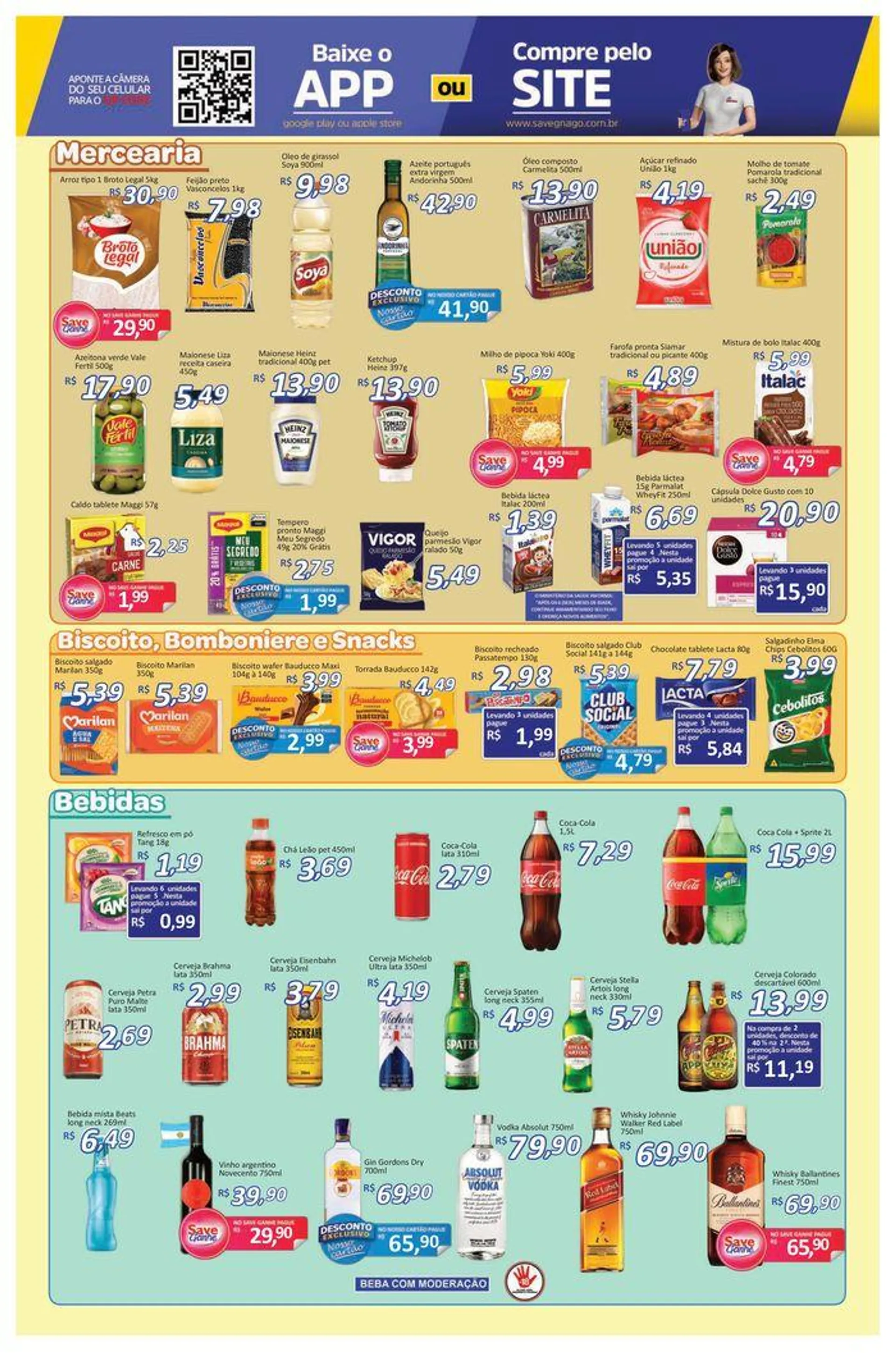 Encarte de Ofertas Supermercados Savegnago 23 de maio até 29 de maio 2024 - Pagina 3