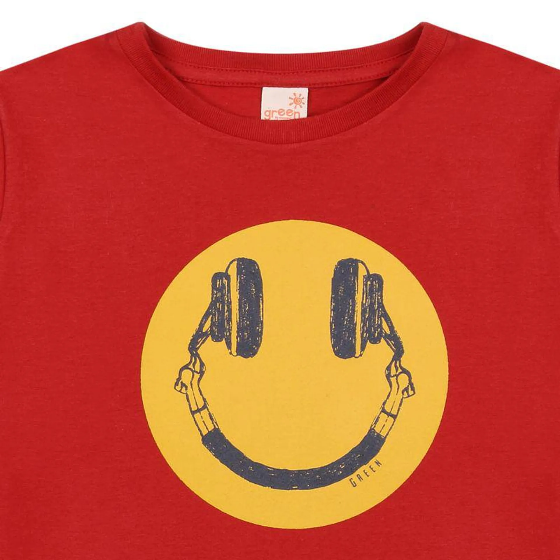 Camiseta Infantil Menino Joy Tunes Vermelho