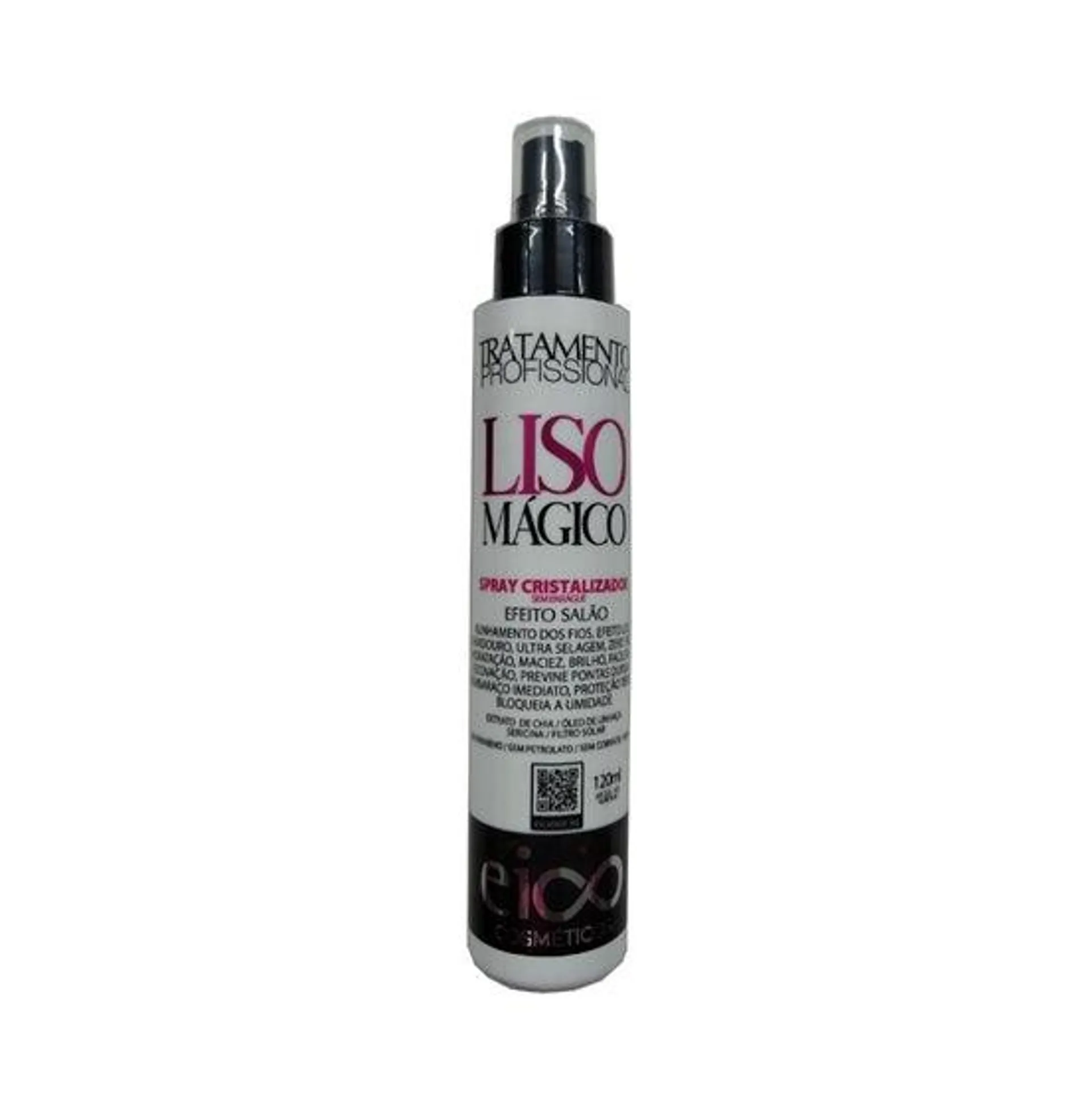 Spray Protetor Térmico Cristalizador Liso Mágico Eico 120ml