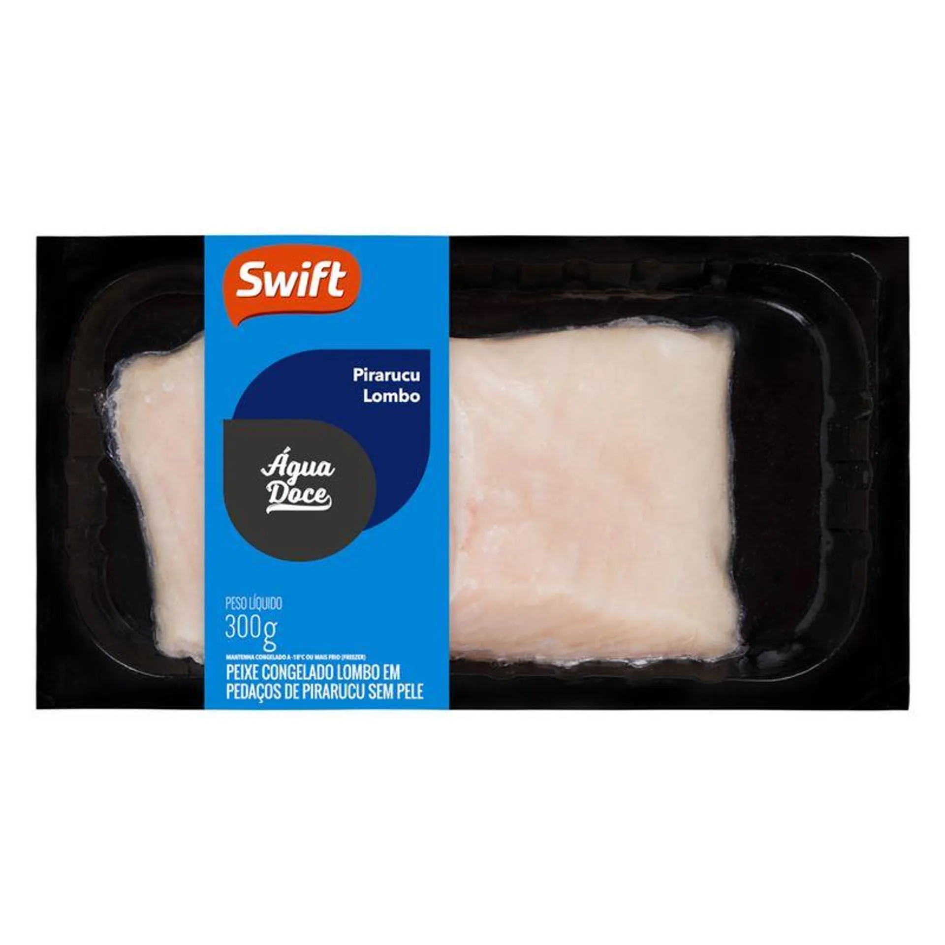 Peixe Pirarucu Swift Lombo Congelado 300g