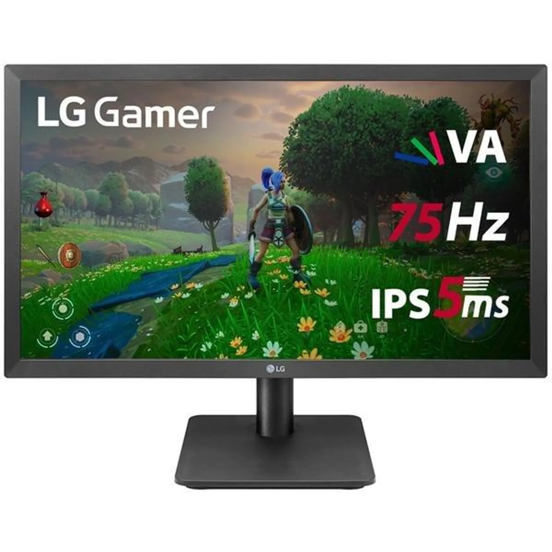 Monitor Gamer LED, Tela de 21,5", Tempo de resposta 5ms, Taxa de atualização de 75Hz, HDMI, Full HD, 22MP410-B, LG - CX 1 UN