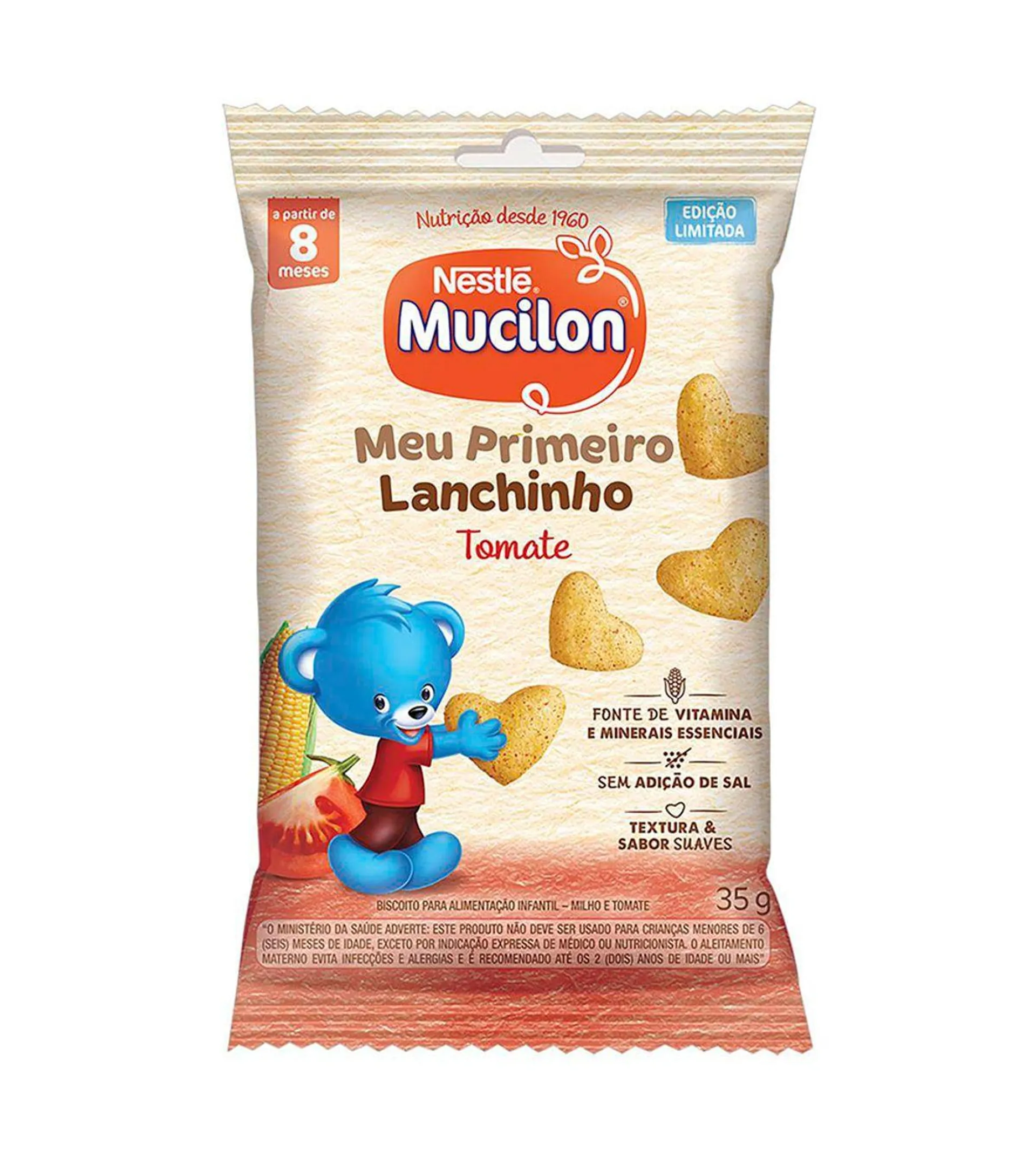 Mucilon Primeiro Lanchinho 35gr Tomate