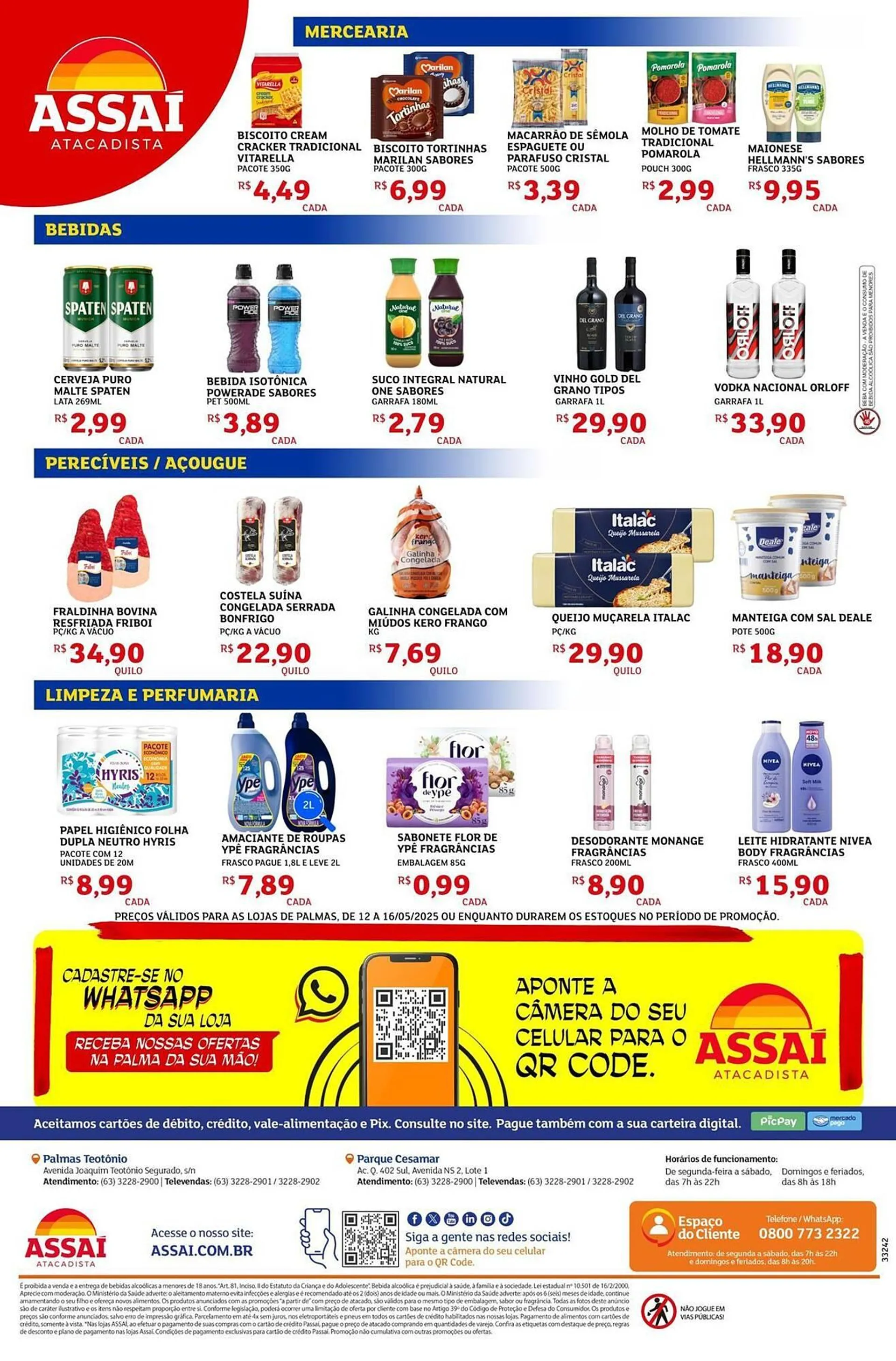 Encarte de Catálogo Assaí Atacadista 12 de maio até 16 de maio 2025 - Pagina 2