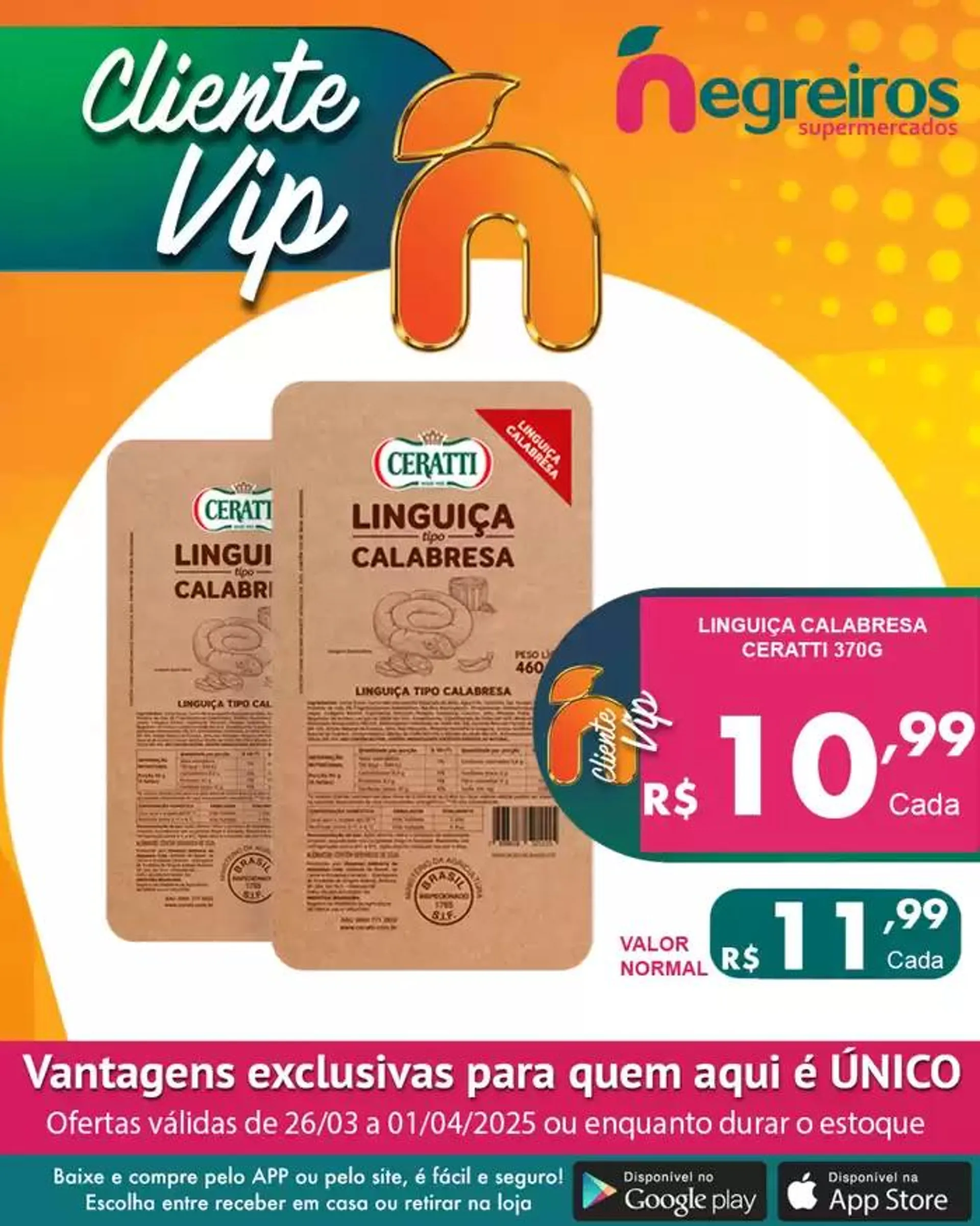 Encarte de Encarte Negreiros Supermercados 31 de março até 1 de abril 2025 - Pagina 2